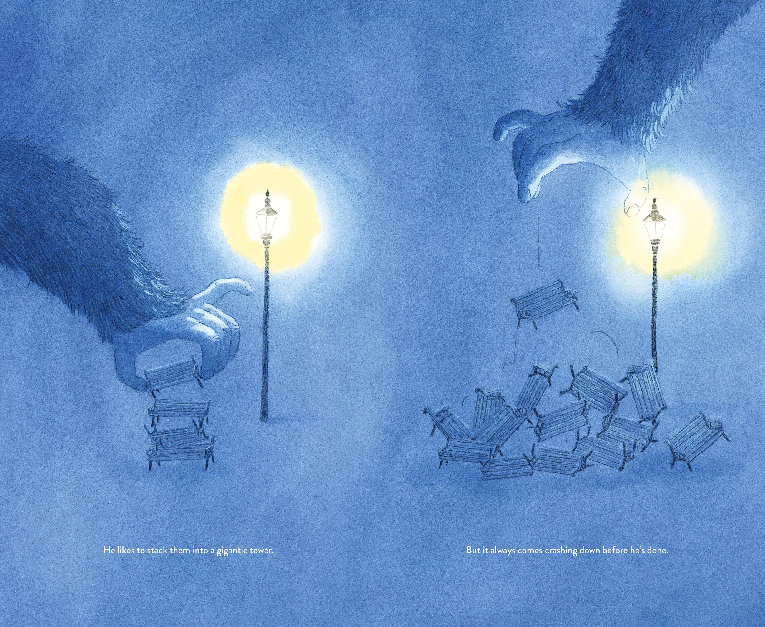 Beispielinhalt (Bild) The Night Giant