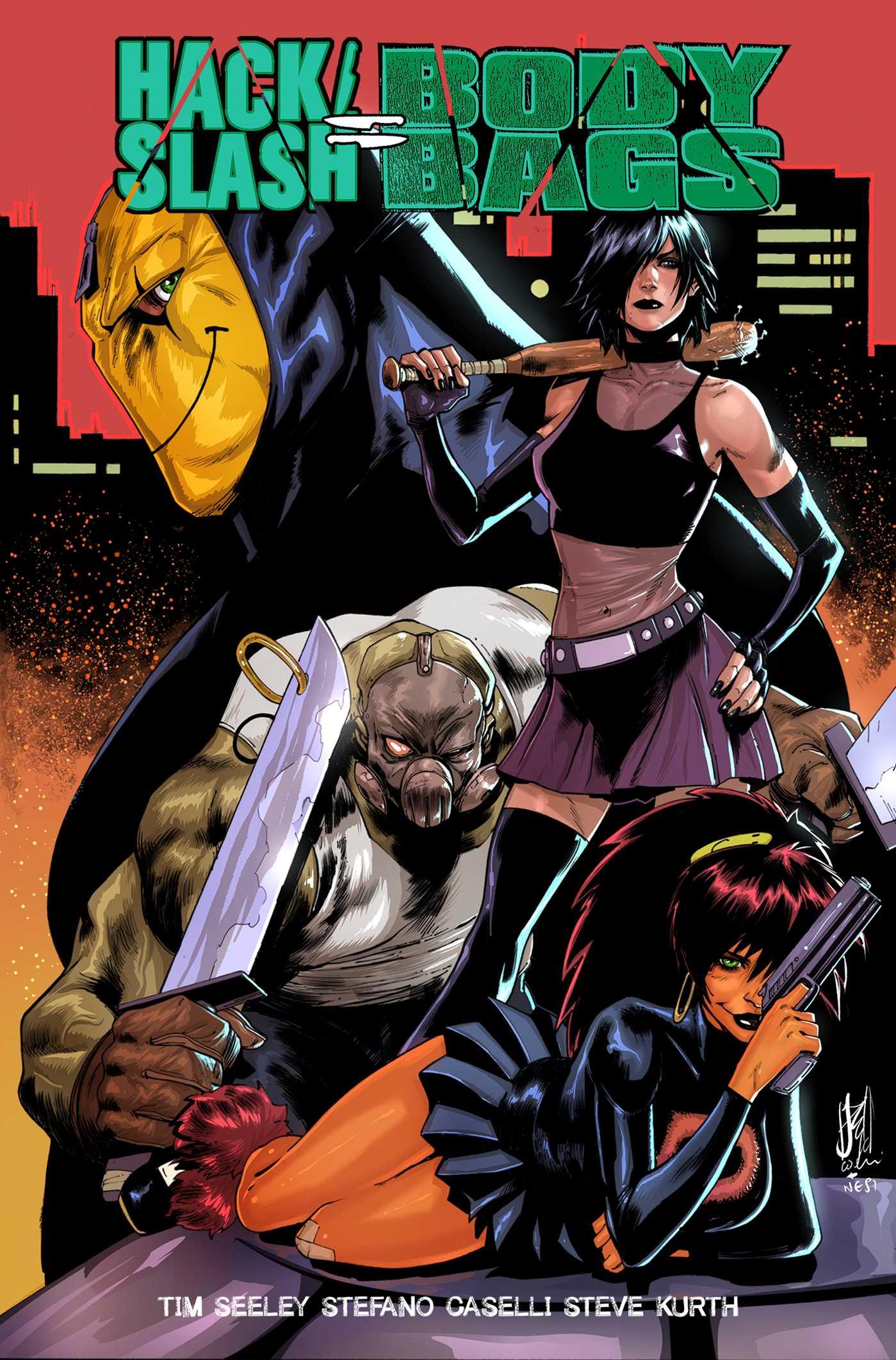 Vorderes Coverbild Hack/Slash = Body Bags