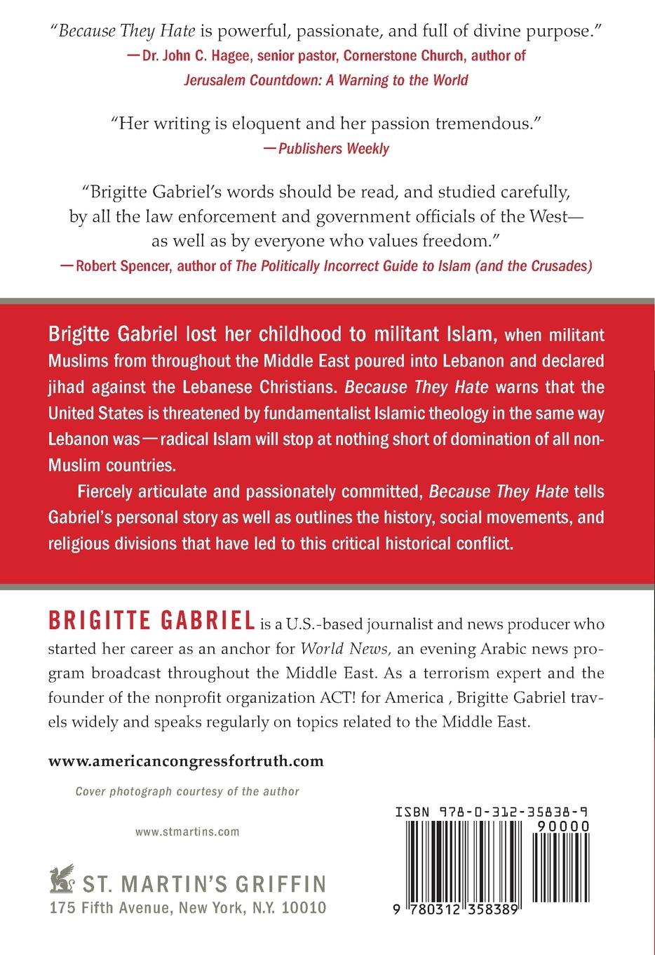 Rückseitencover Because They Hate