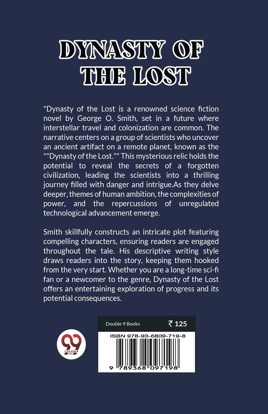 Rückseitencover Dynasty of the lost