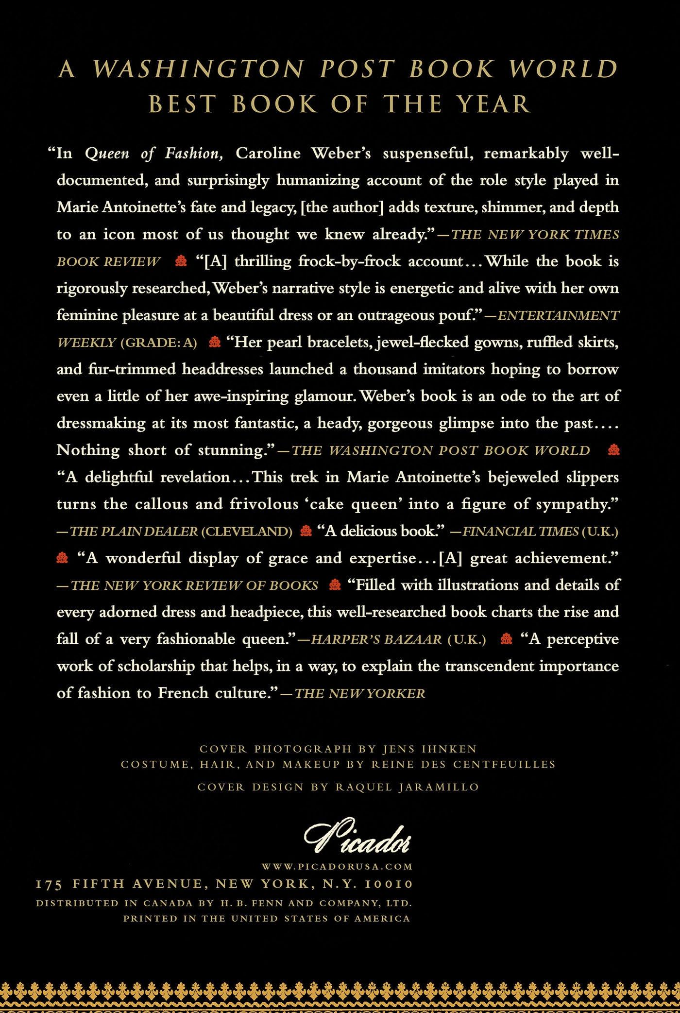 Rückseitencover Queen of Fashion