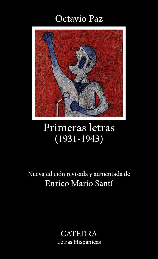 Vorderes Coverbild Primeras letras (1931-1943)