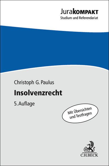 Vorderes Coverbild Insolvenzrecht