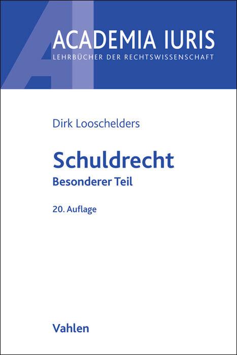 Vorderes Coverbild Schuldrecht Besonderer Teil