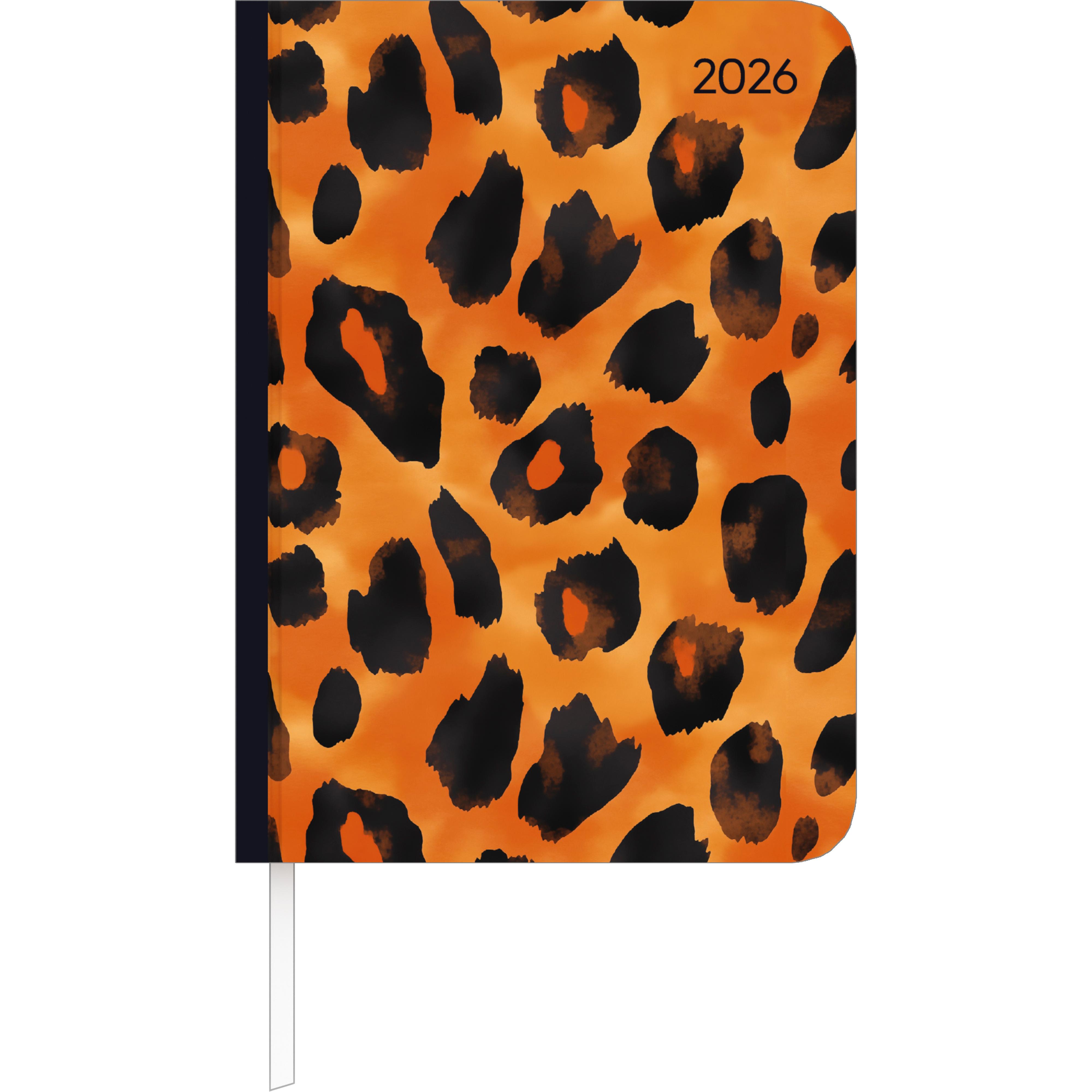 Vorderes Coverbild Lady Journal Animal Print 2026 - Taschenkalender A6 (10,7x15,2 cm) - Weekly - 192 Seiten - Notiz-Buch - Termin-Planer - Alpha Edition