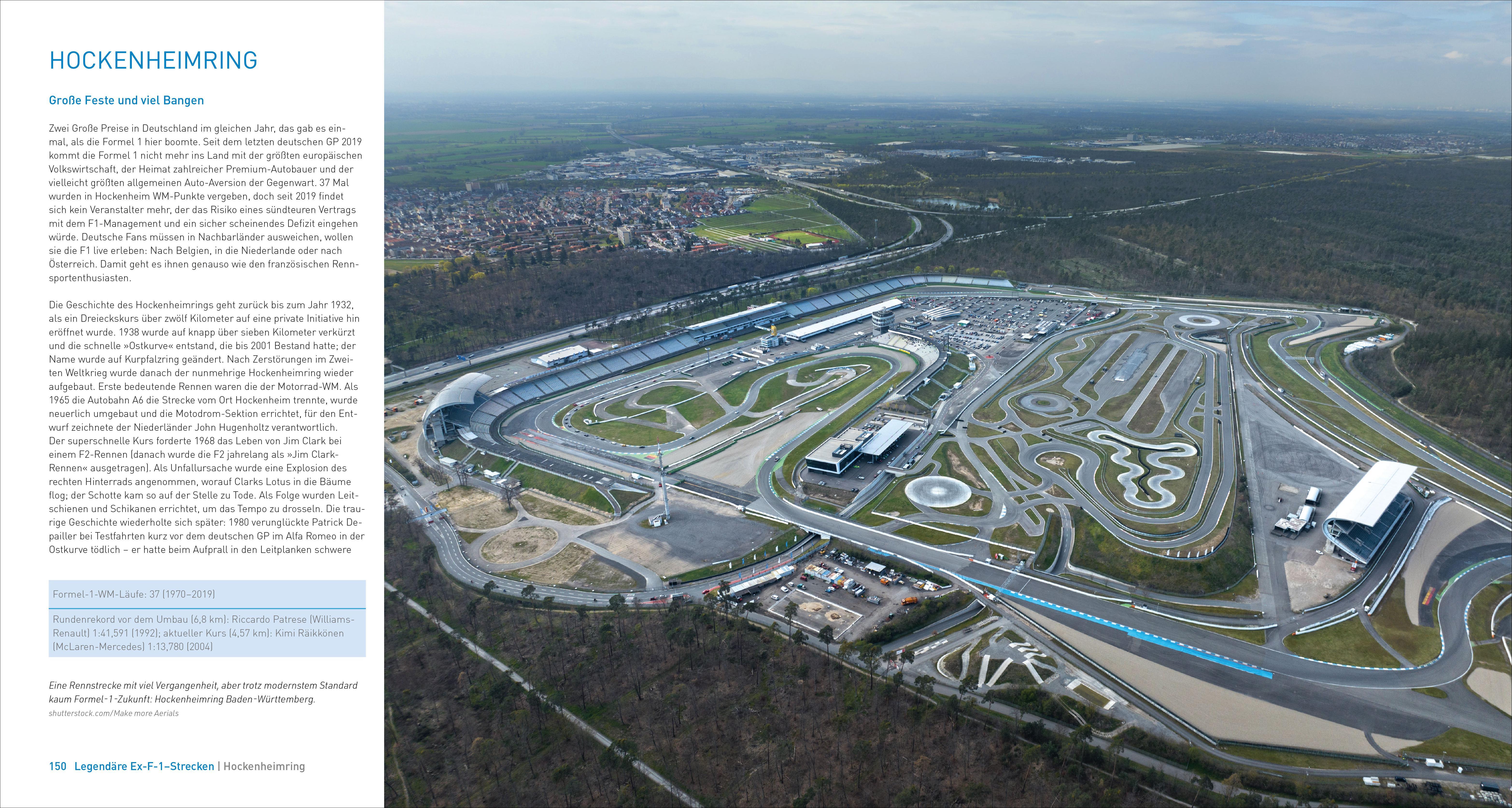 Beispielinhalt (Bild) Formel 1 Rennstrecken