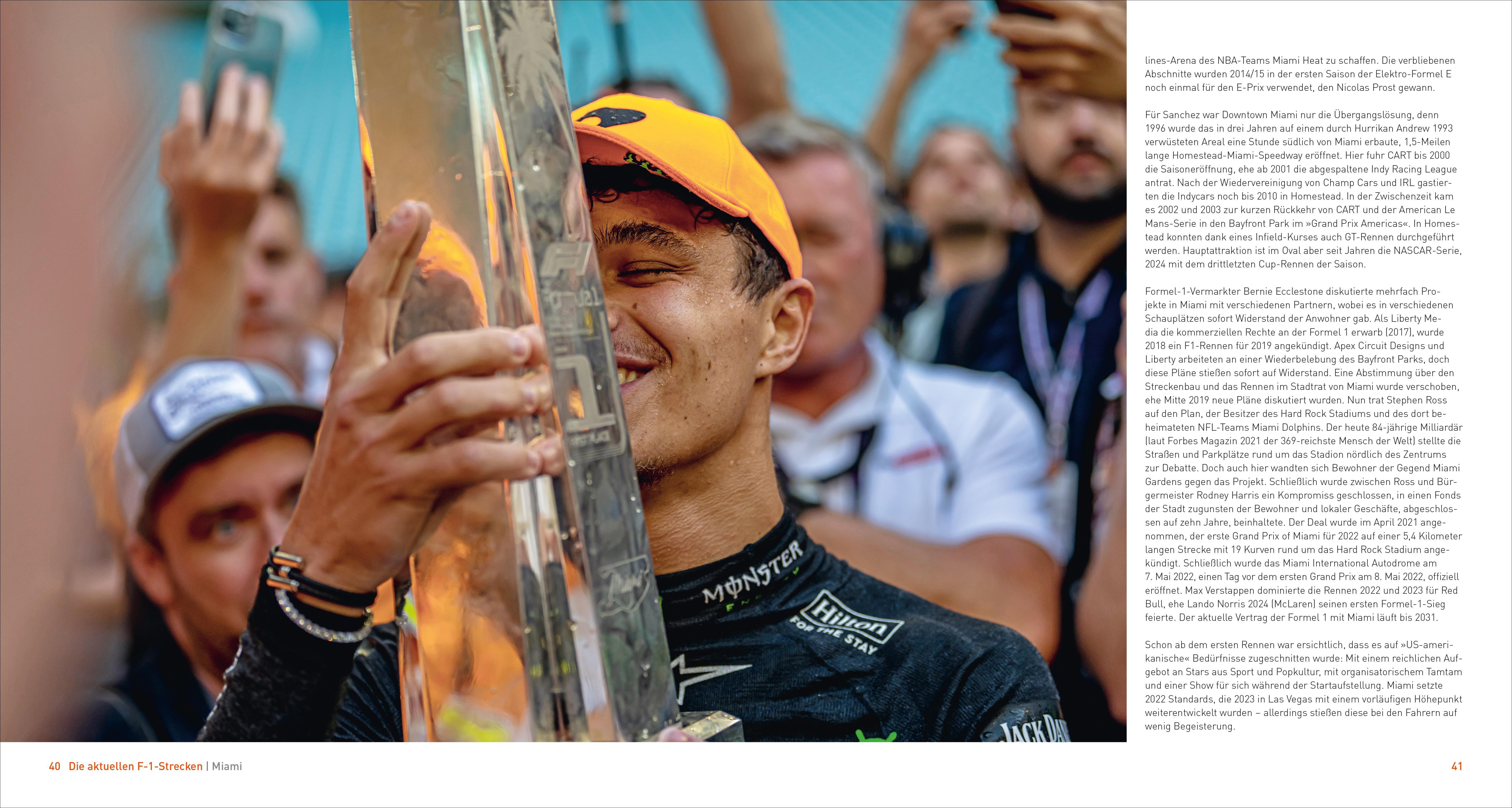 Beispielinhalt (Bild) Formel 1 Rennstrecken