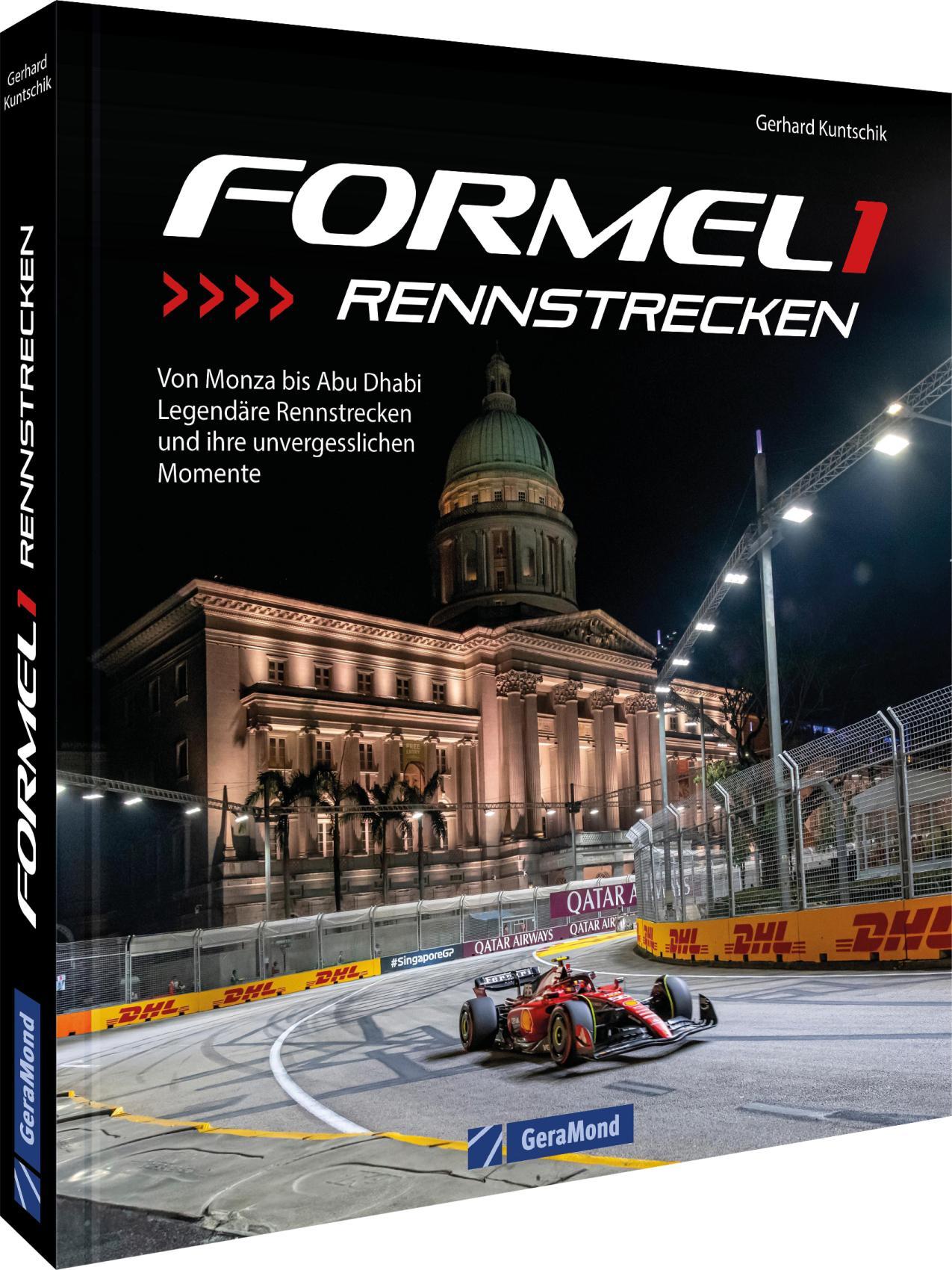 Vorderes Coverbild Formel 1 Rennstrecken