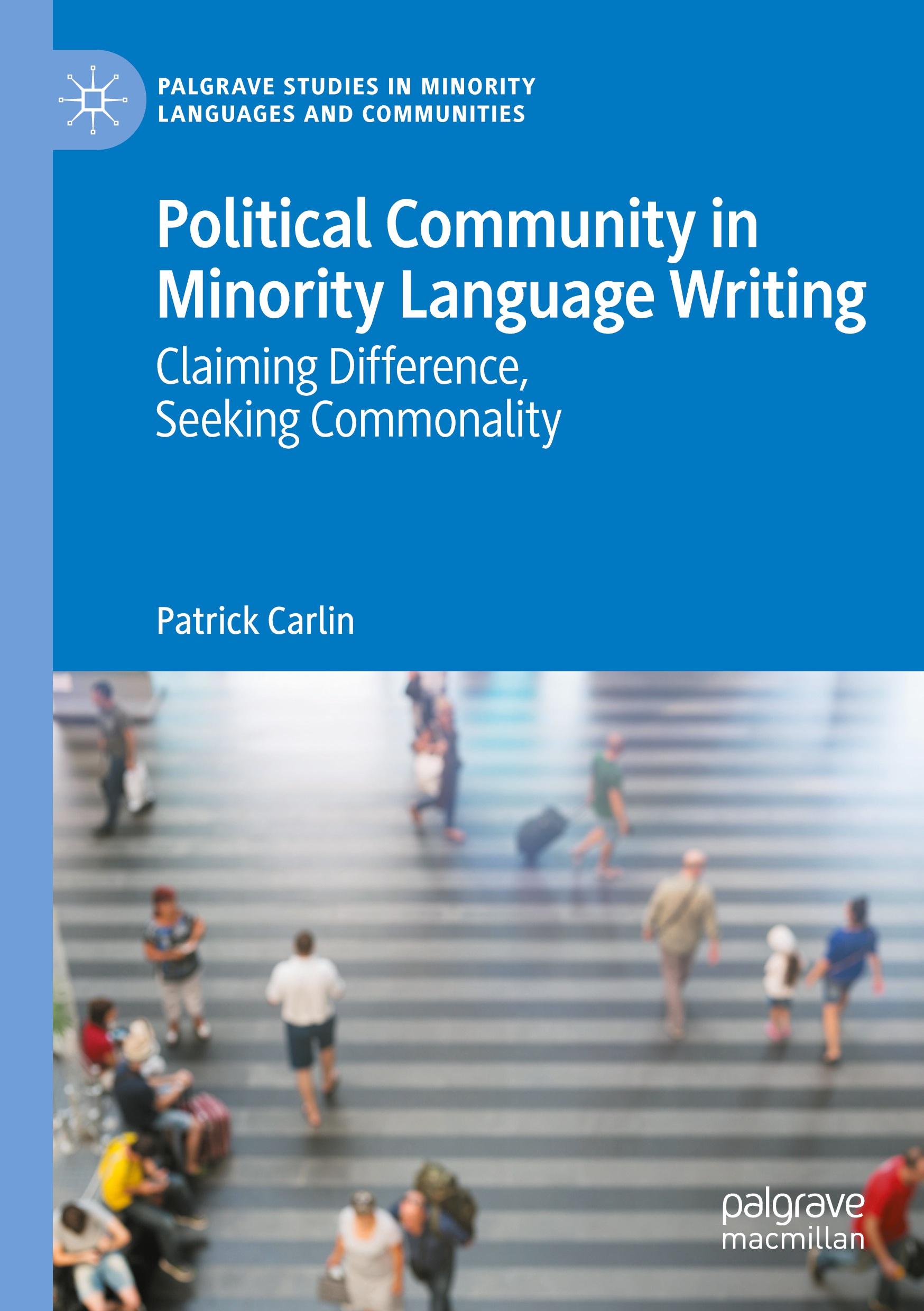 Vorderes Coverbild Political Community in Minority Language Writing