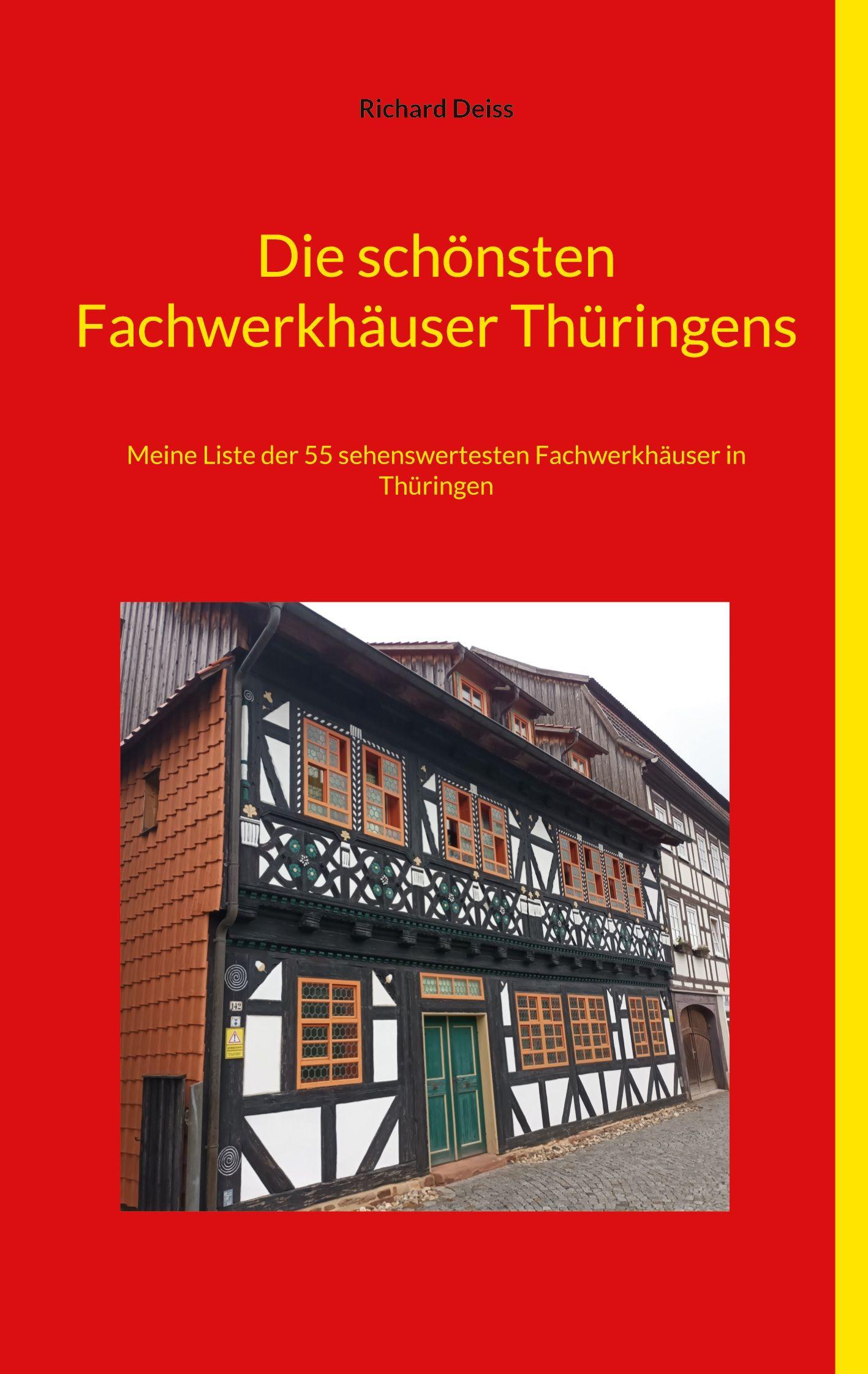 Vorderes Coverbild Die schönsten Fachwerkhäuser Thüringens