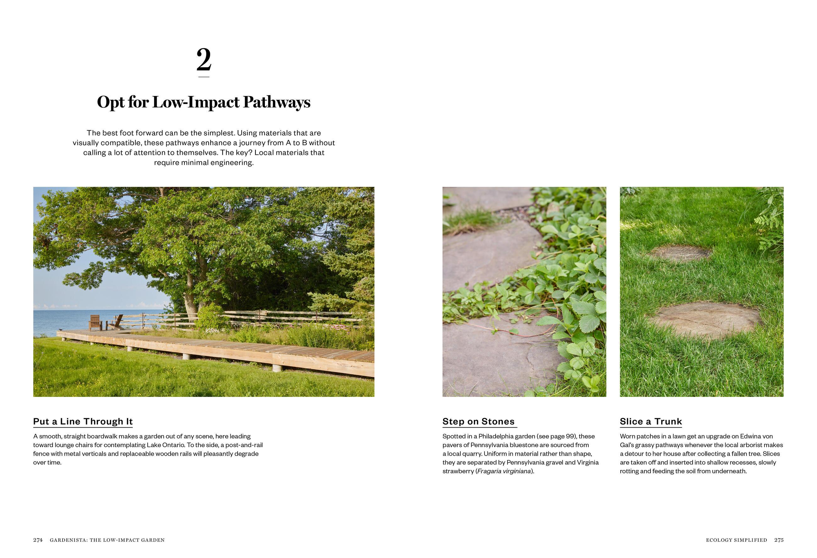 Beispielinhalt (Bild) Gardenista: The Low-Impact Garden