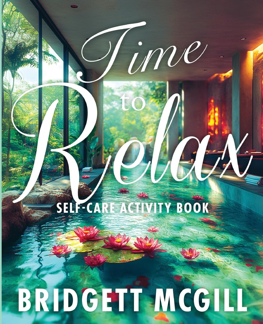 Vorderes Coverbild Time To Relax Self-Care Activity Book