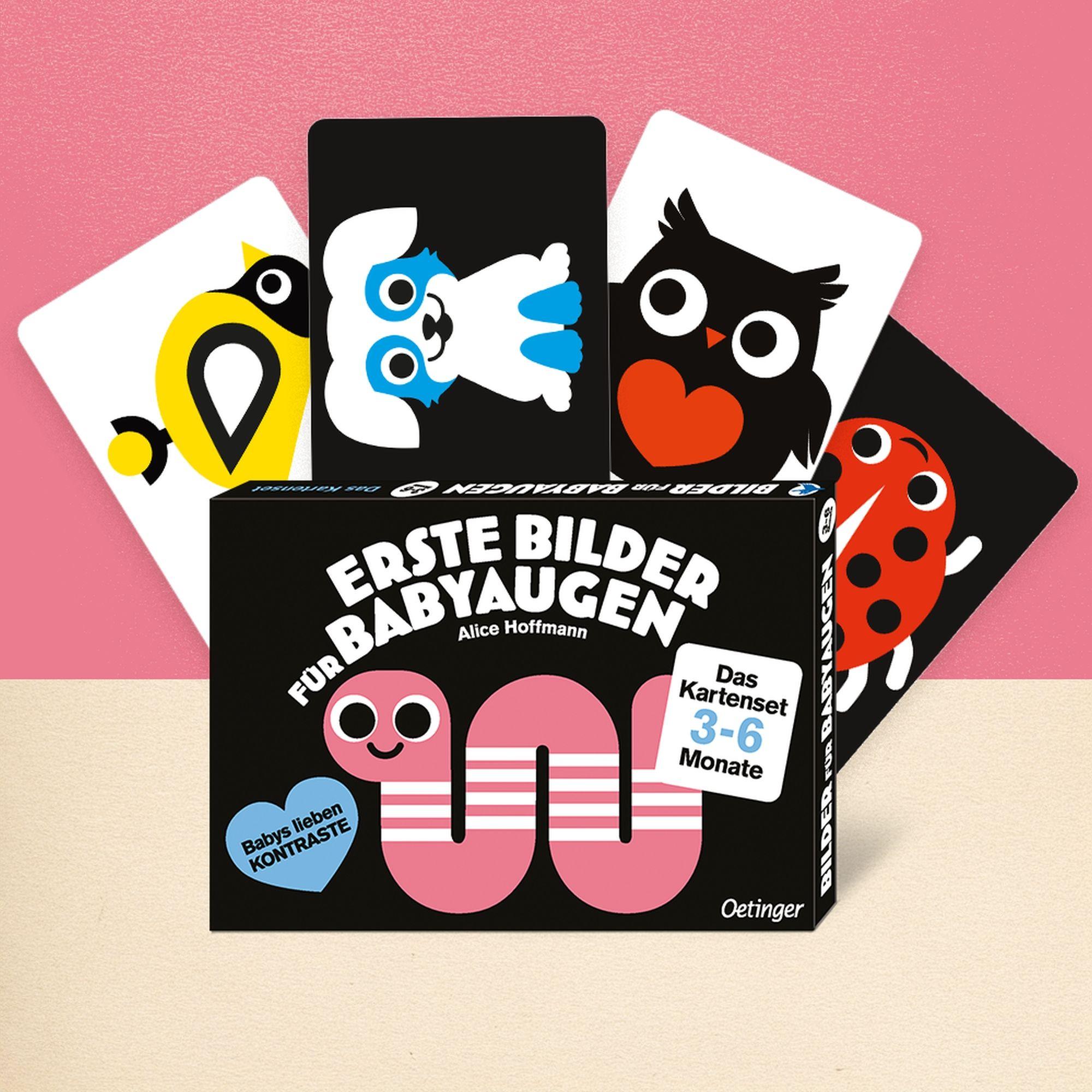 Vorderes Coverbild Erste Bilder für Babyaugen. Das Kartenset 3-6 Monate