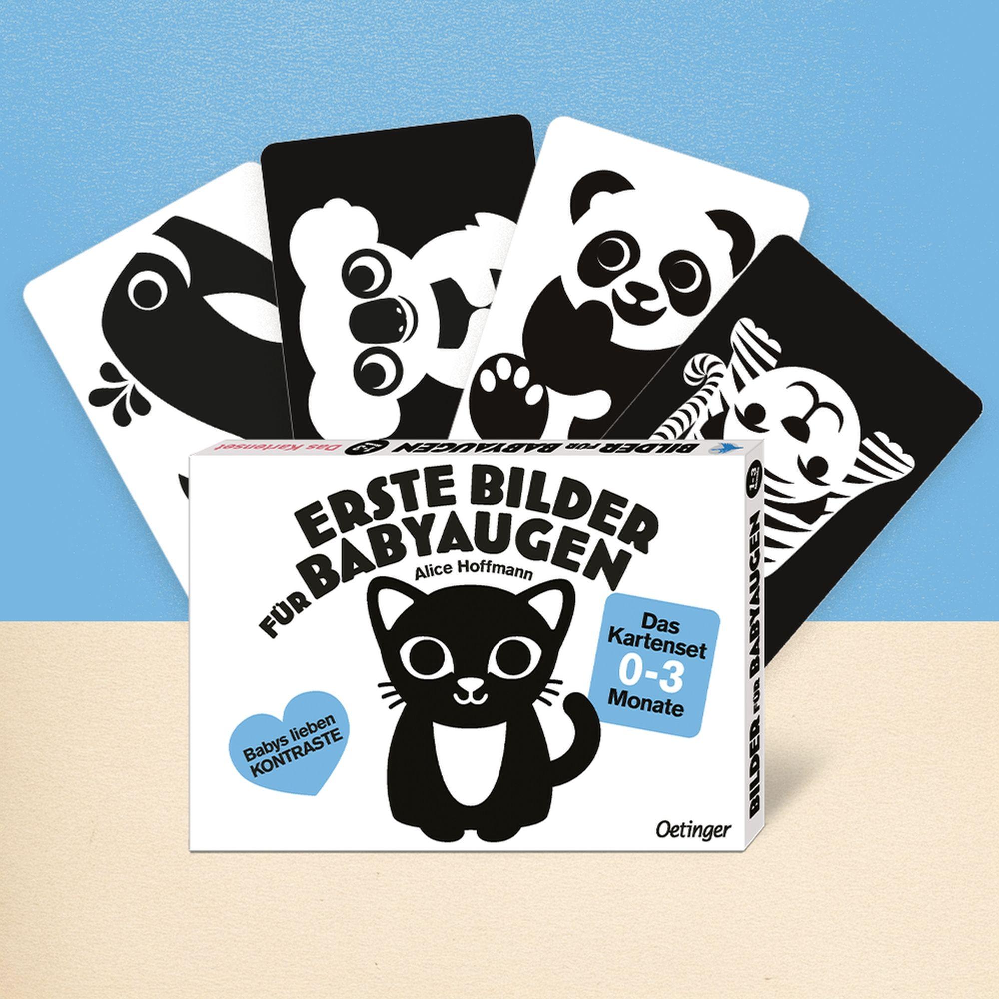 Vorderes Coverbild Erste Bilder für Babyaugen. Das Kartenset 0-3 Monate