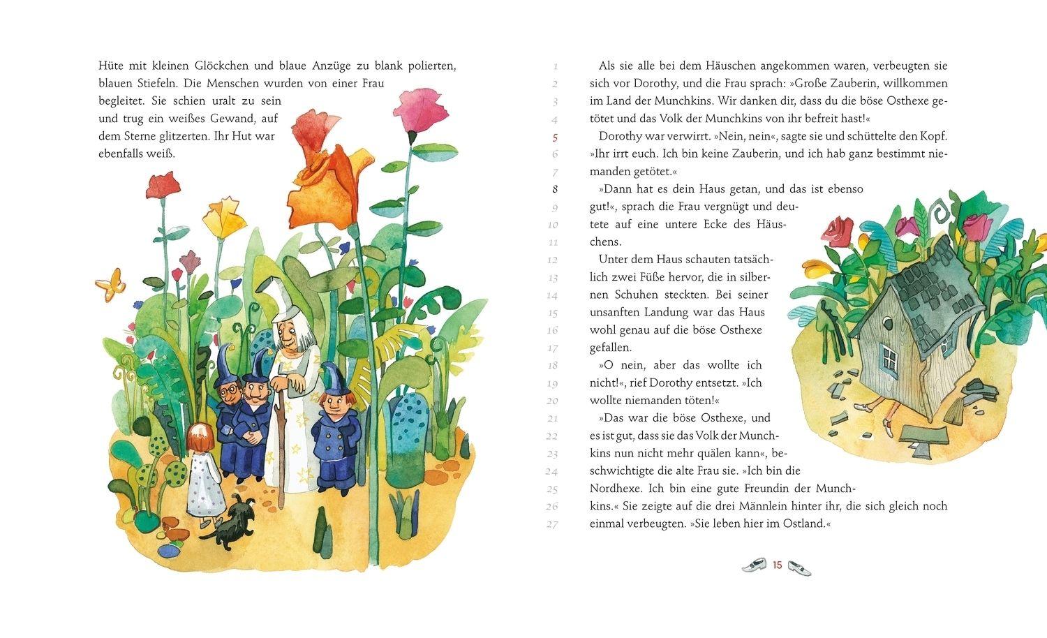 Beispielinhalt (Bild) Klassiker zum Vorlesen. Der Zauberer von Oz