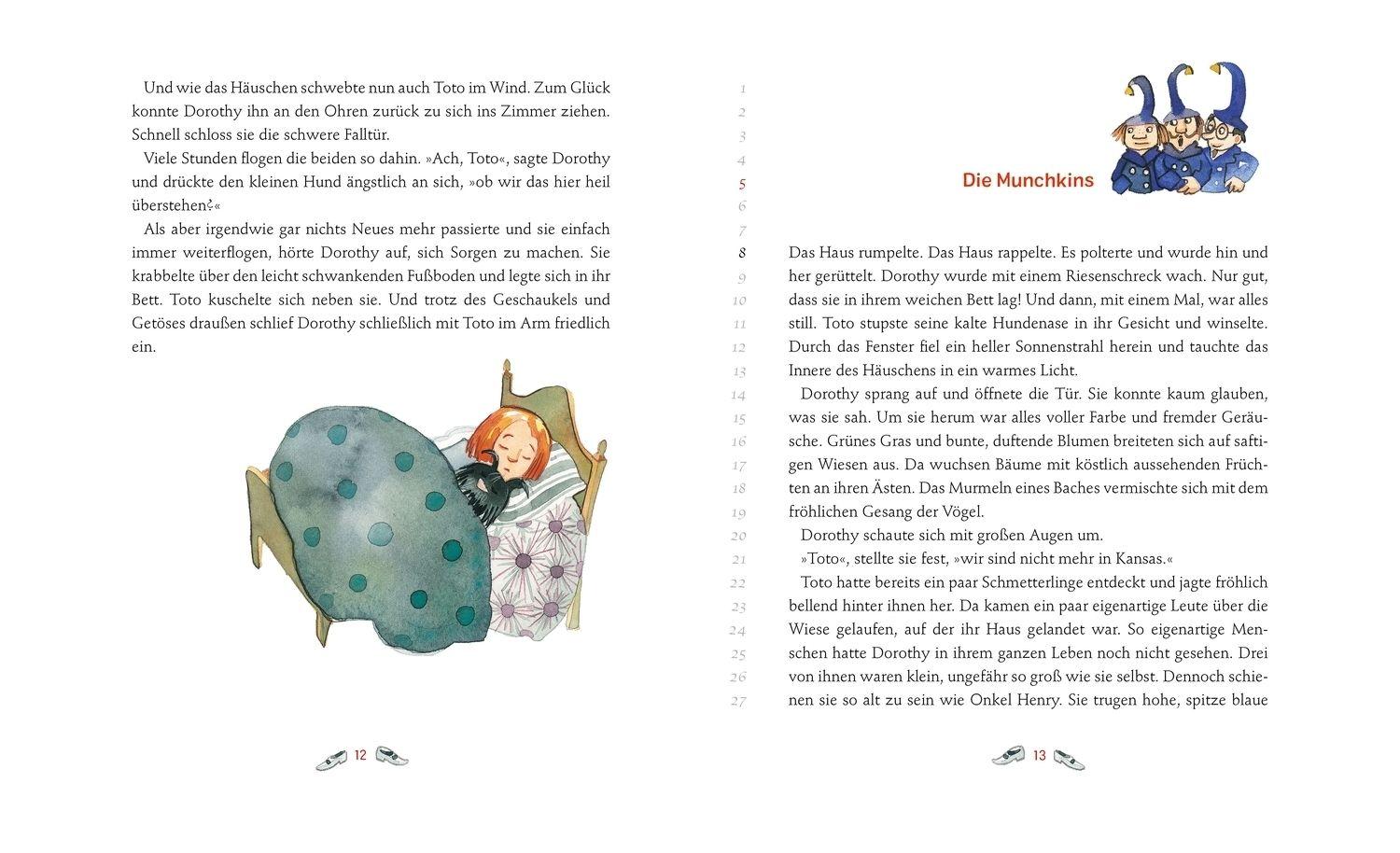 Beispielinhalt (Bild) Klassiker zum Vorlesen. Der Zauberer von Oz