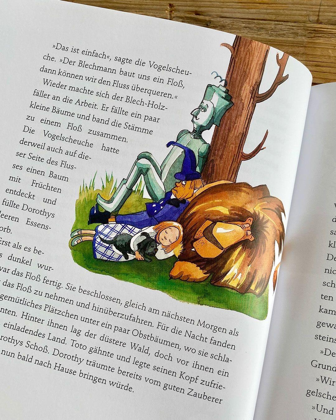 Beispielinhalt (Bild) Klassiker zum Vorlesen. Der Zauberer von Oz
