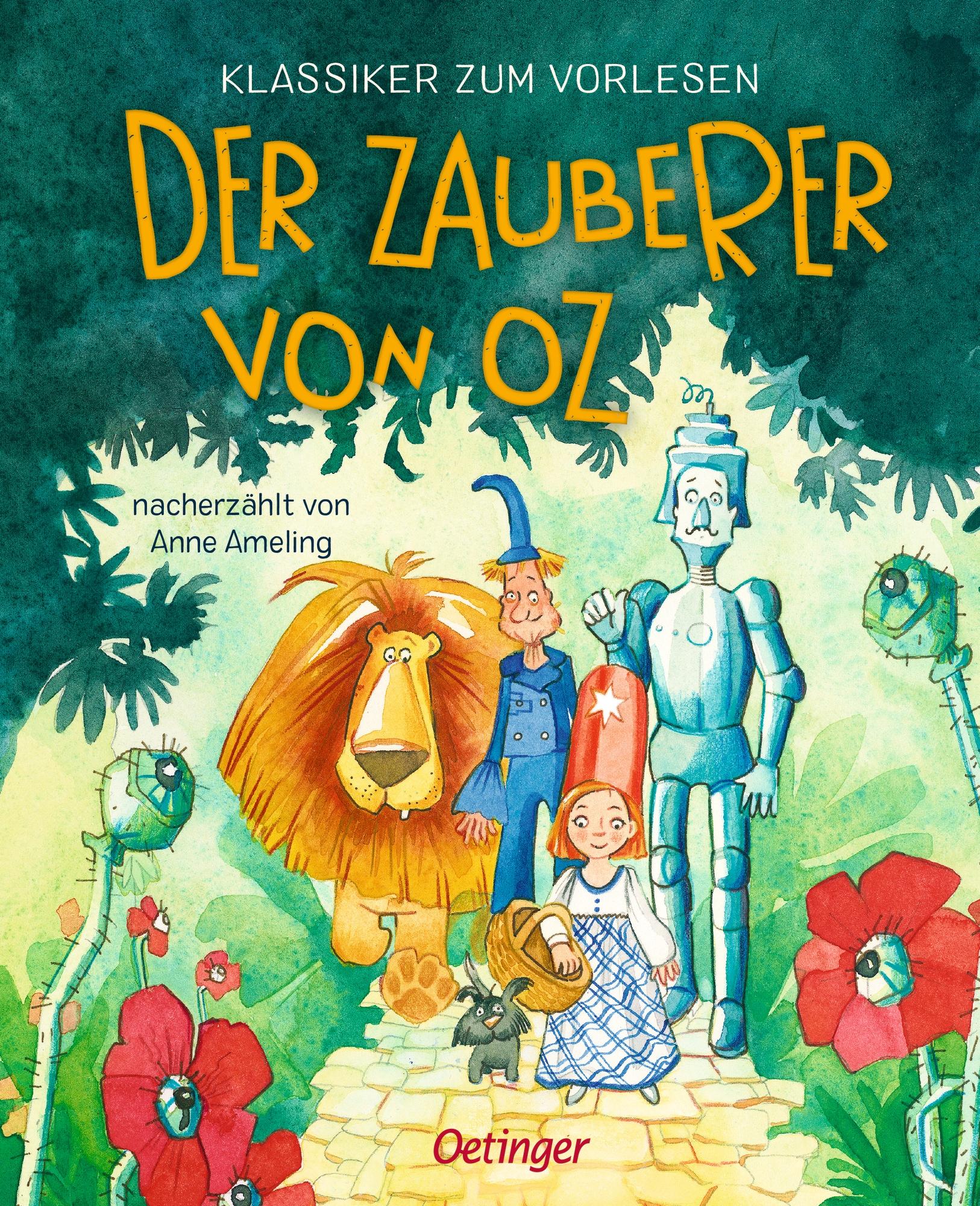 Vorderes Coverbild Klassiker zum Vorlesen. Der Zauberer von Oz