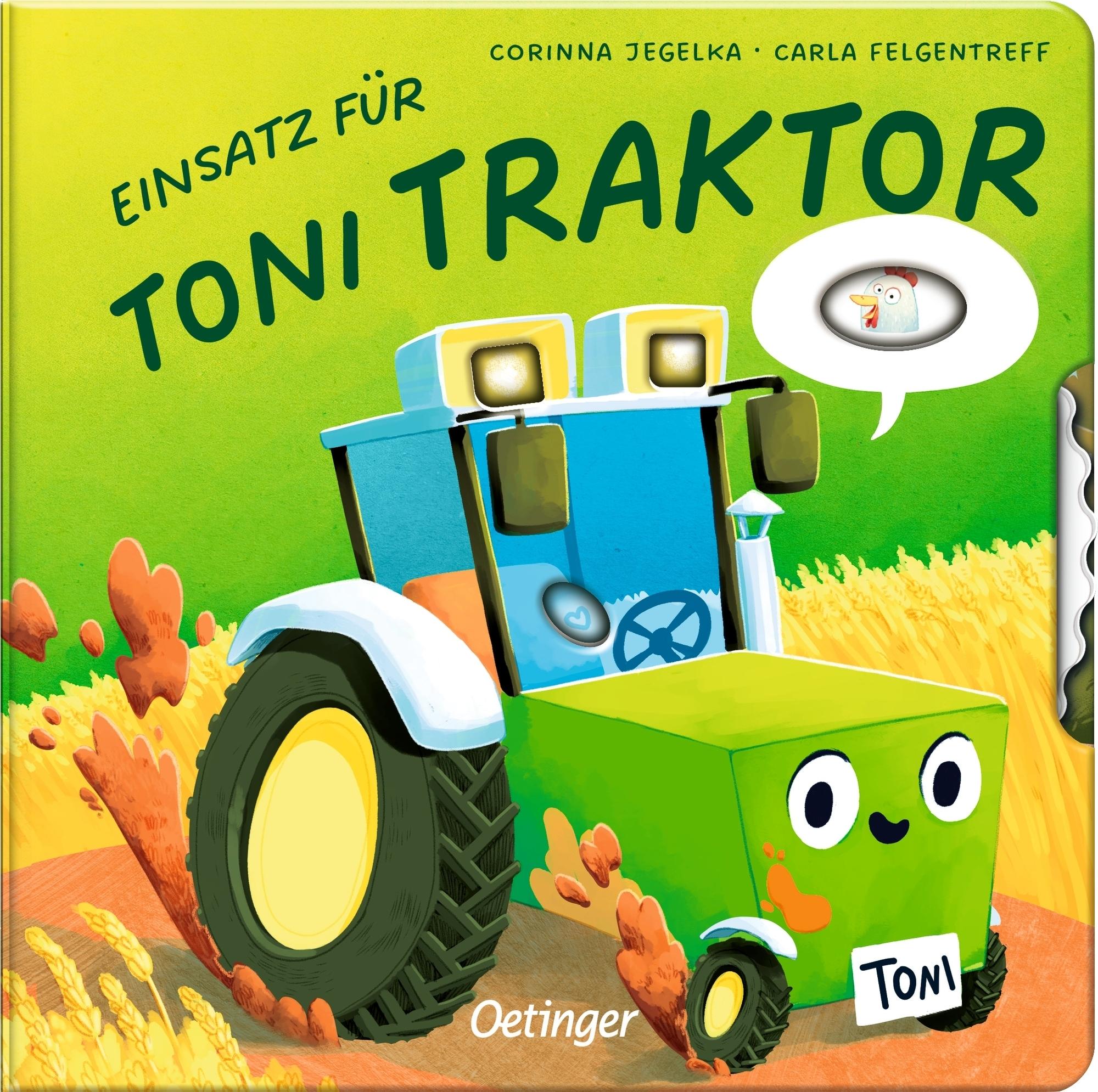 Vorderes Coverbild Einsatz für Toni Traktor