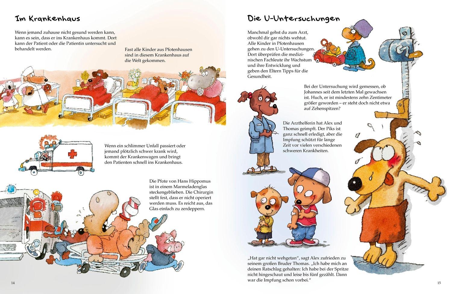 Beispielinhalt (Bild) Was passiert beim Kinderarzt?