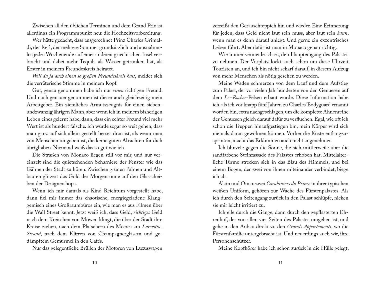 Beispielinhalt (Bild) Palace of Monaco 2. Broken Guards