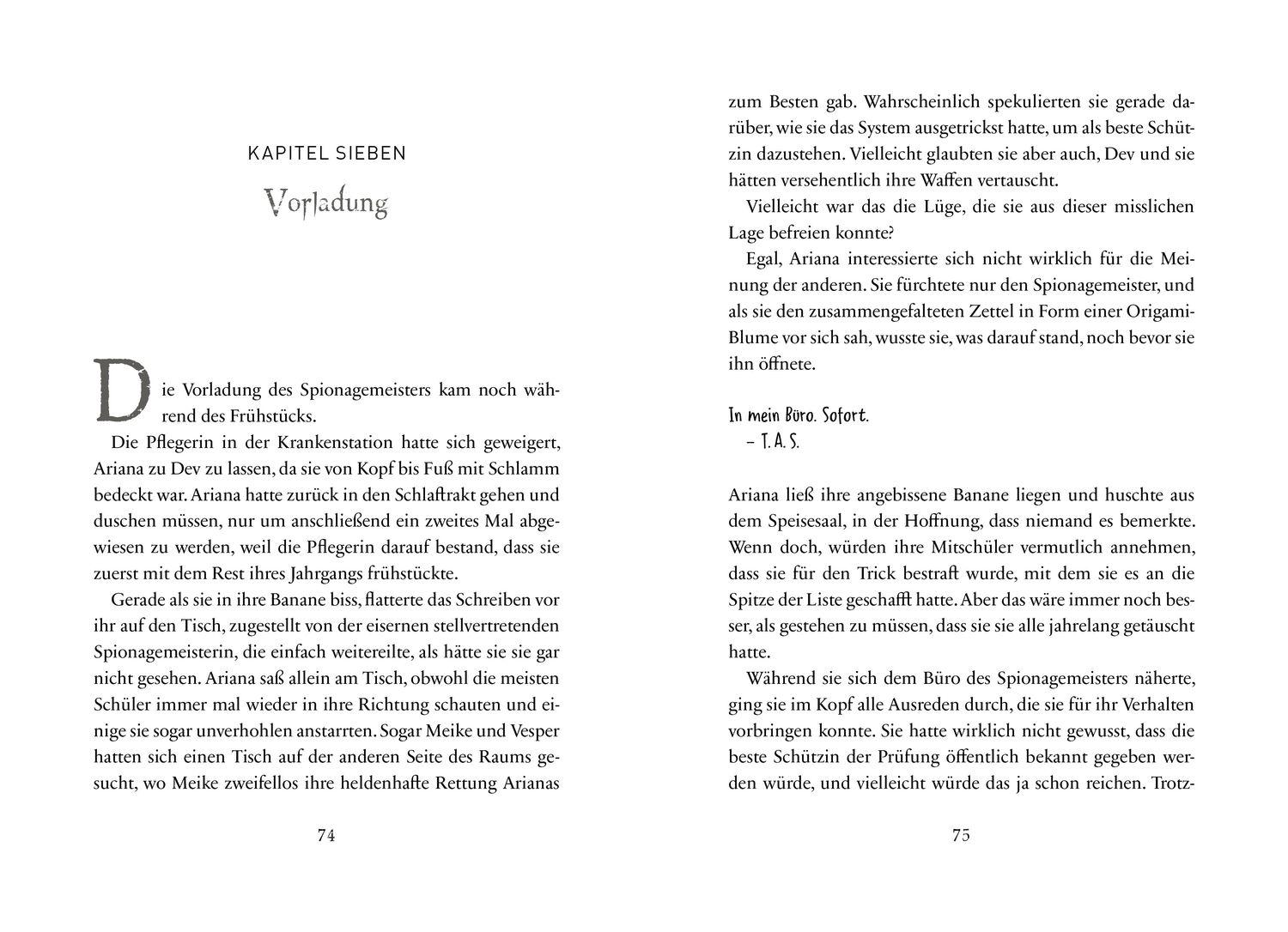 Beispielinhalt (Bild) Animox Origins 2. Der Stich der Wespe