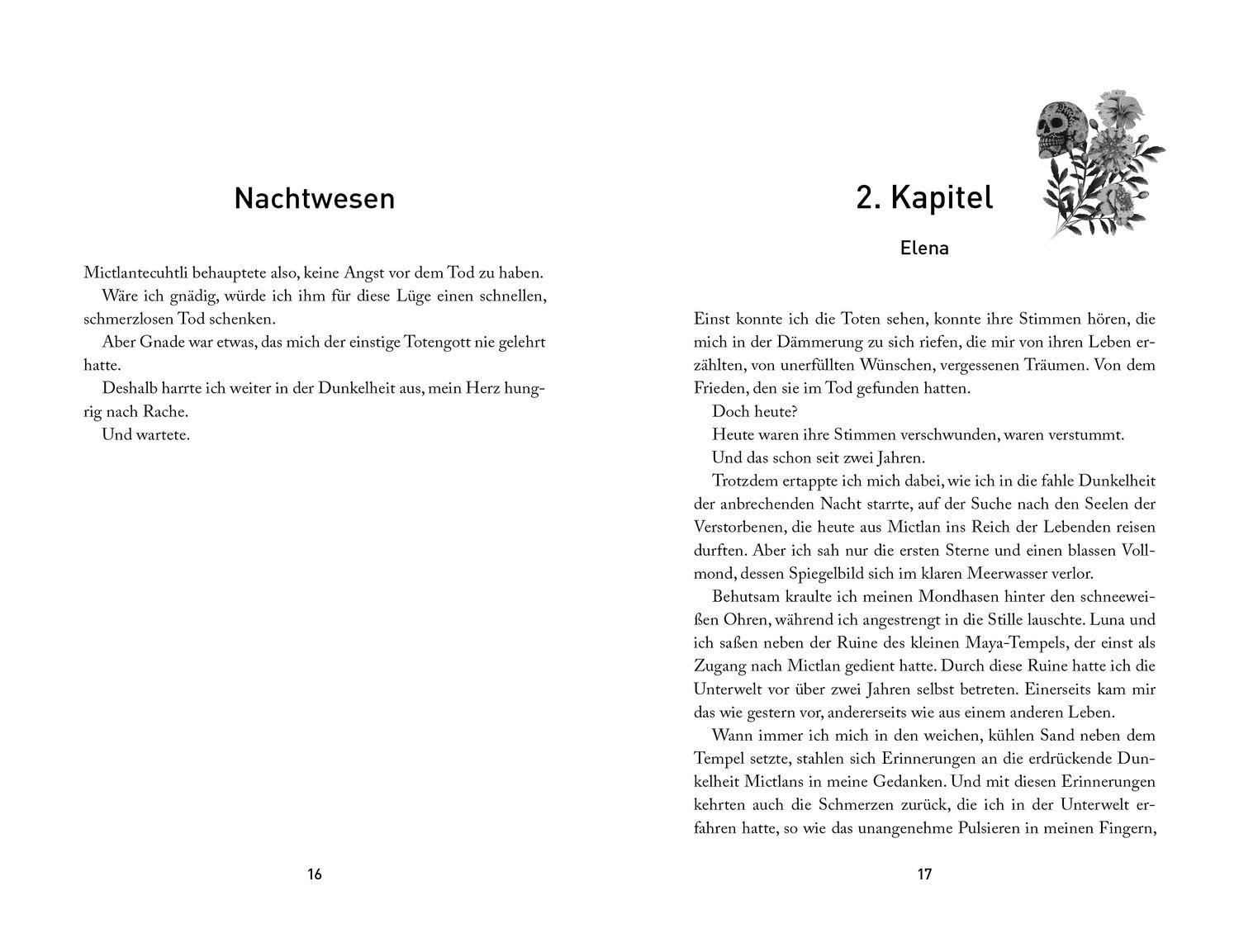 Beispielinhalt (Bild) Legends of Mictlan 2. Broken by Death