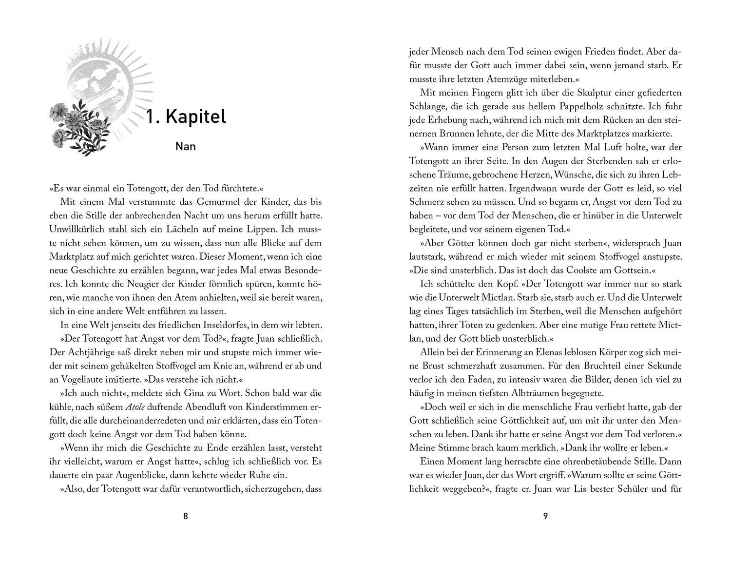 Beispielinhalt (Bild) Legends of Mictlan 2. Broken by Death