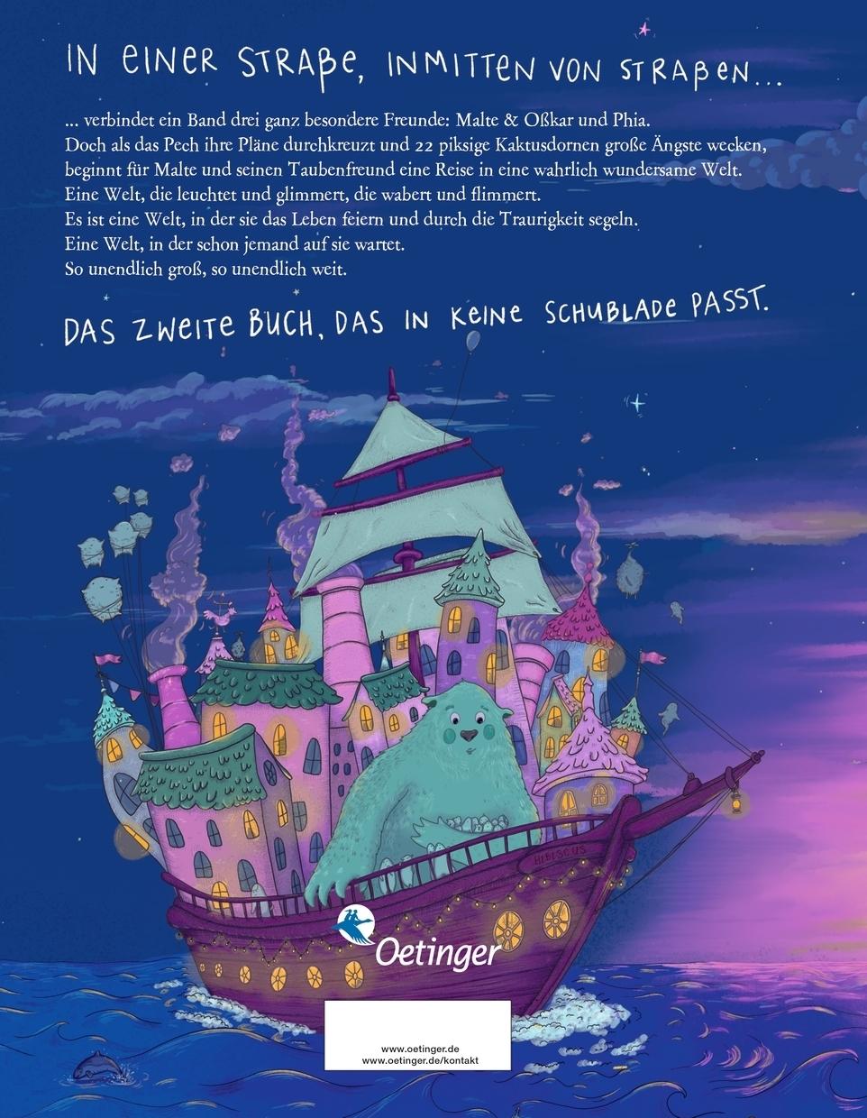 Rückseitencover Malte & Oßkar und der Lauf der Dinge