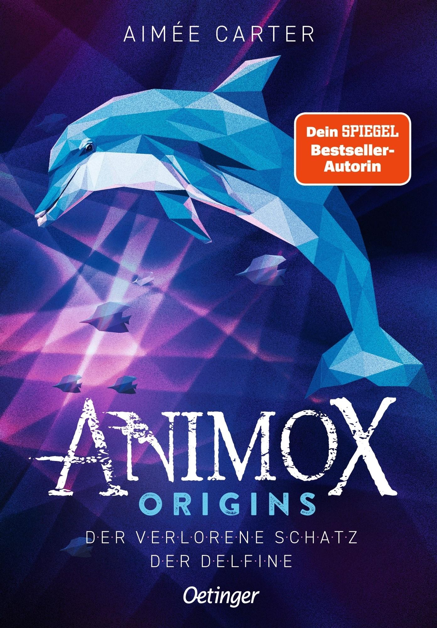 Vorderes Coverbild Animox Origins 1. Der verlorene Schatz der Delfine