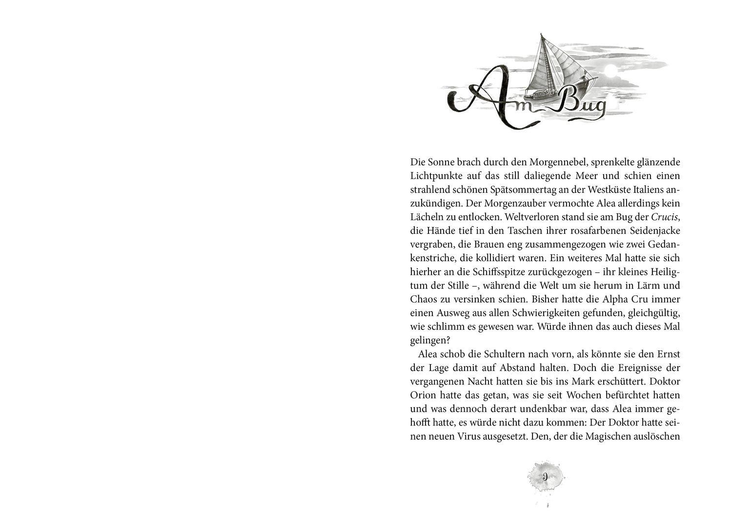 Beispielinhalt (Bild) Alea Aquarius 10. Der Stern des Schicksals