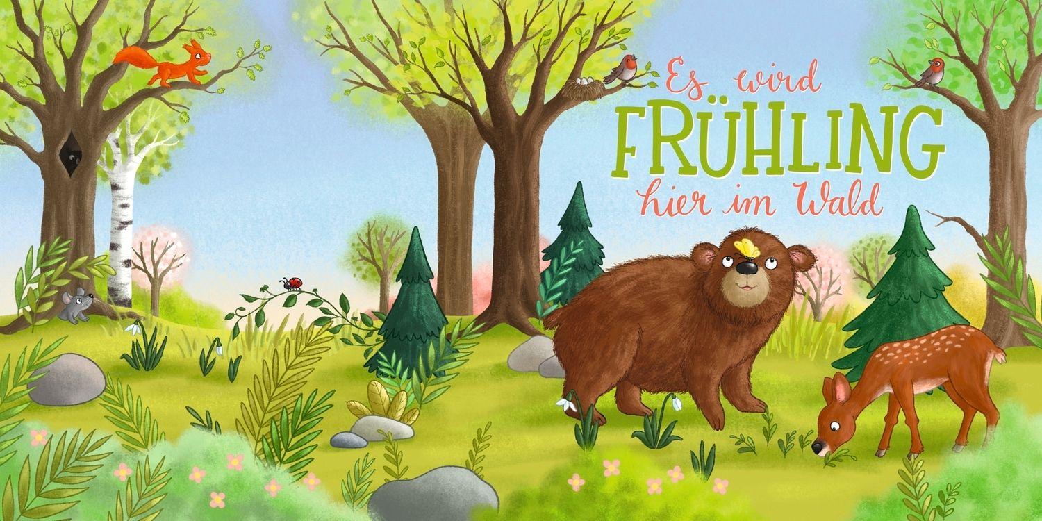 Beispielinhalt (Bild) Ein ganzes Jahr hier im Wald