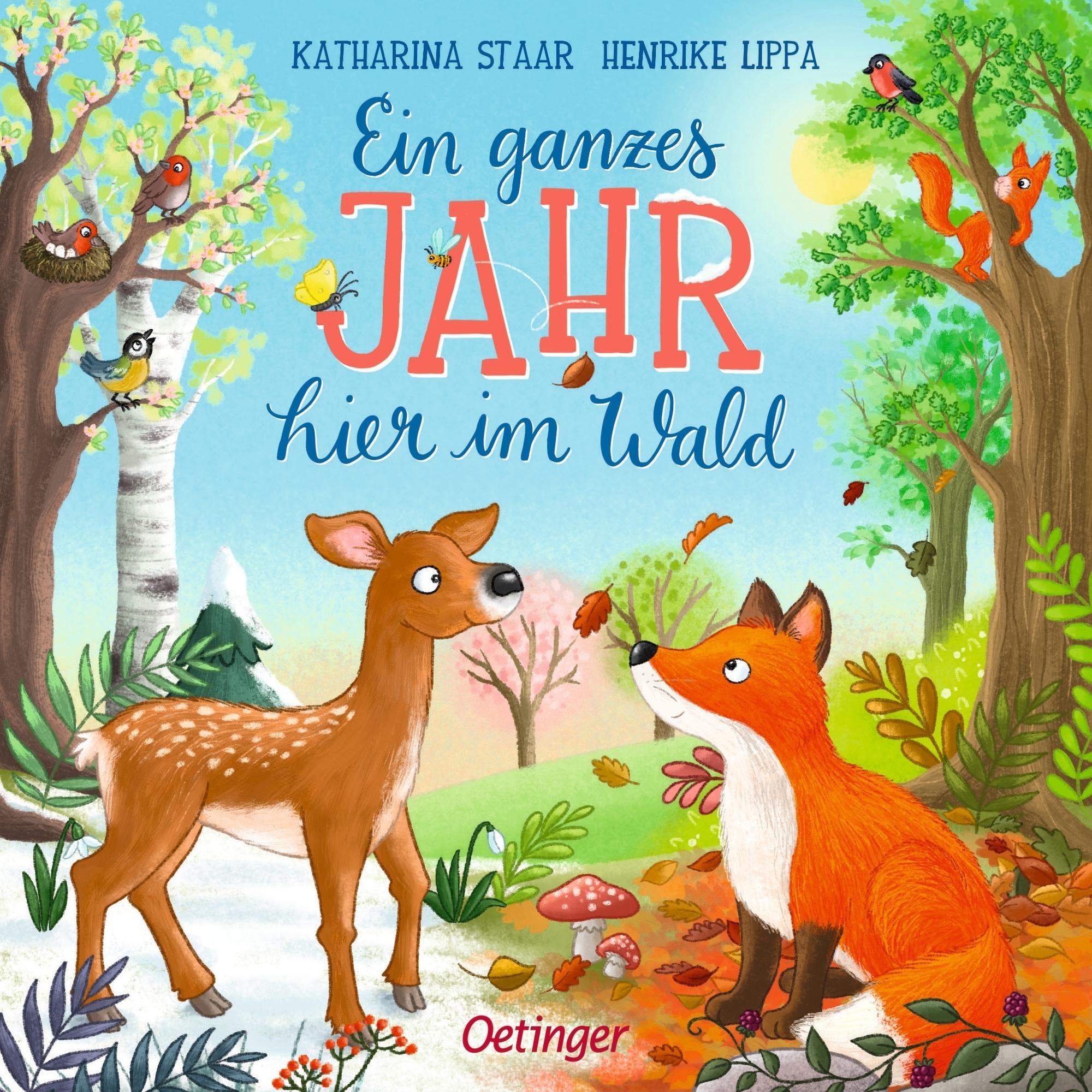 Vorderes Coverbild Ein ganzes Jahr hier im Wald