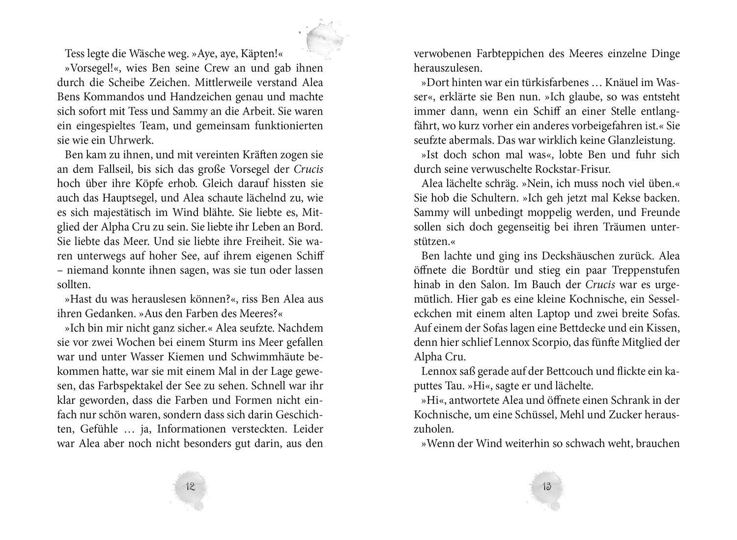 Beispielinhalt (Bild) Alea Aquarius 2. Die Farben des Meeres