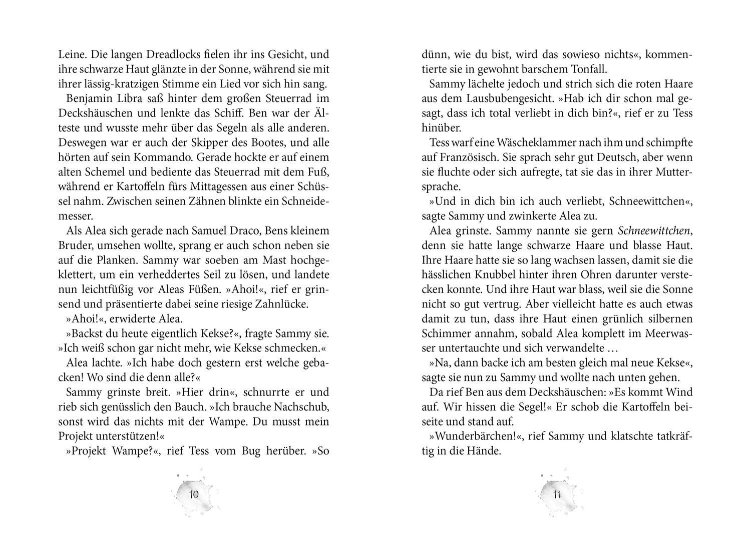 Beispielinhalt (Bild) Alea Aquarius 2. Die Farben des Meeres