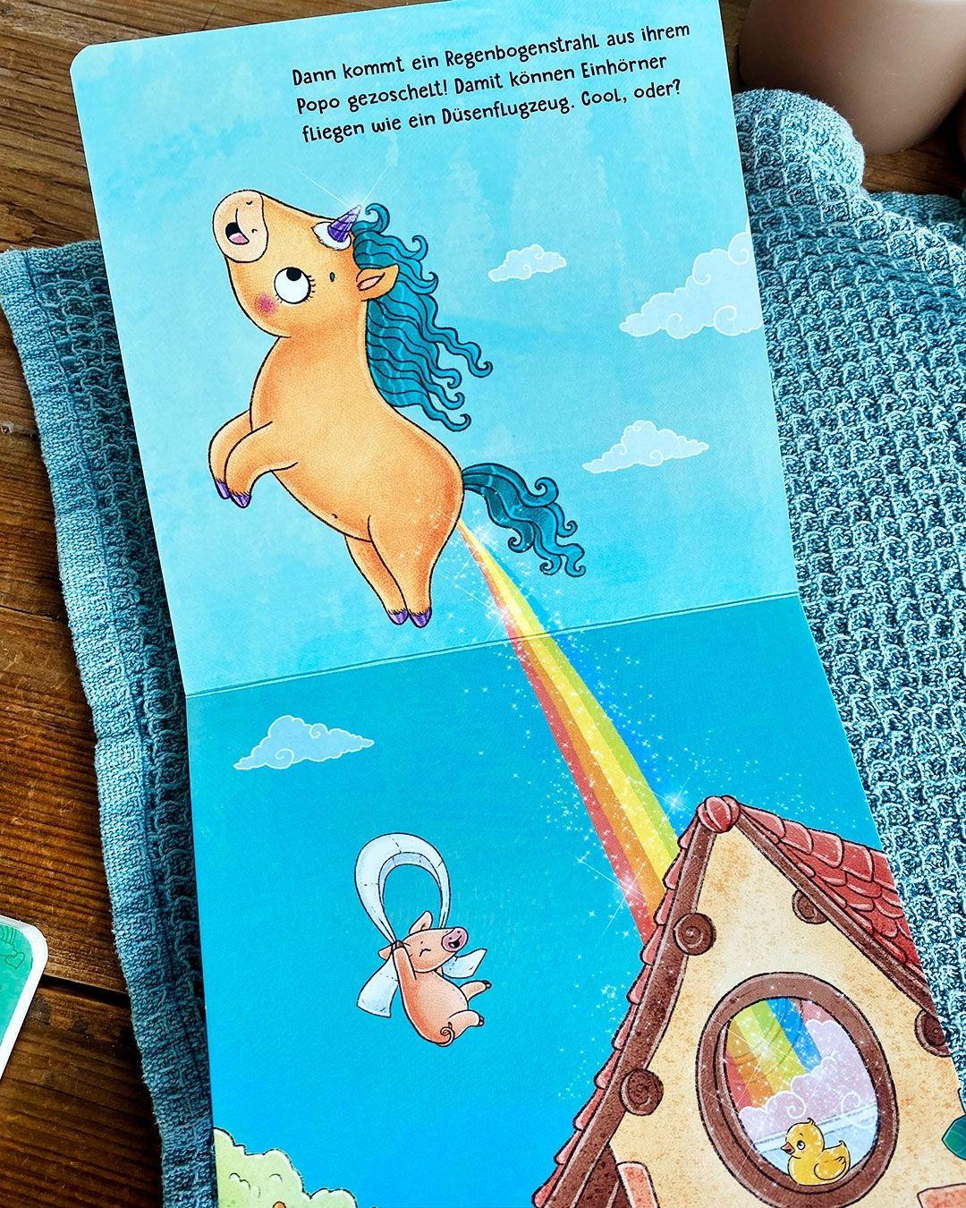 Beispielinhalt (Bild) Weißt du, wie Einhörner aufs Klo gehen?