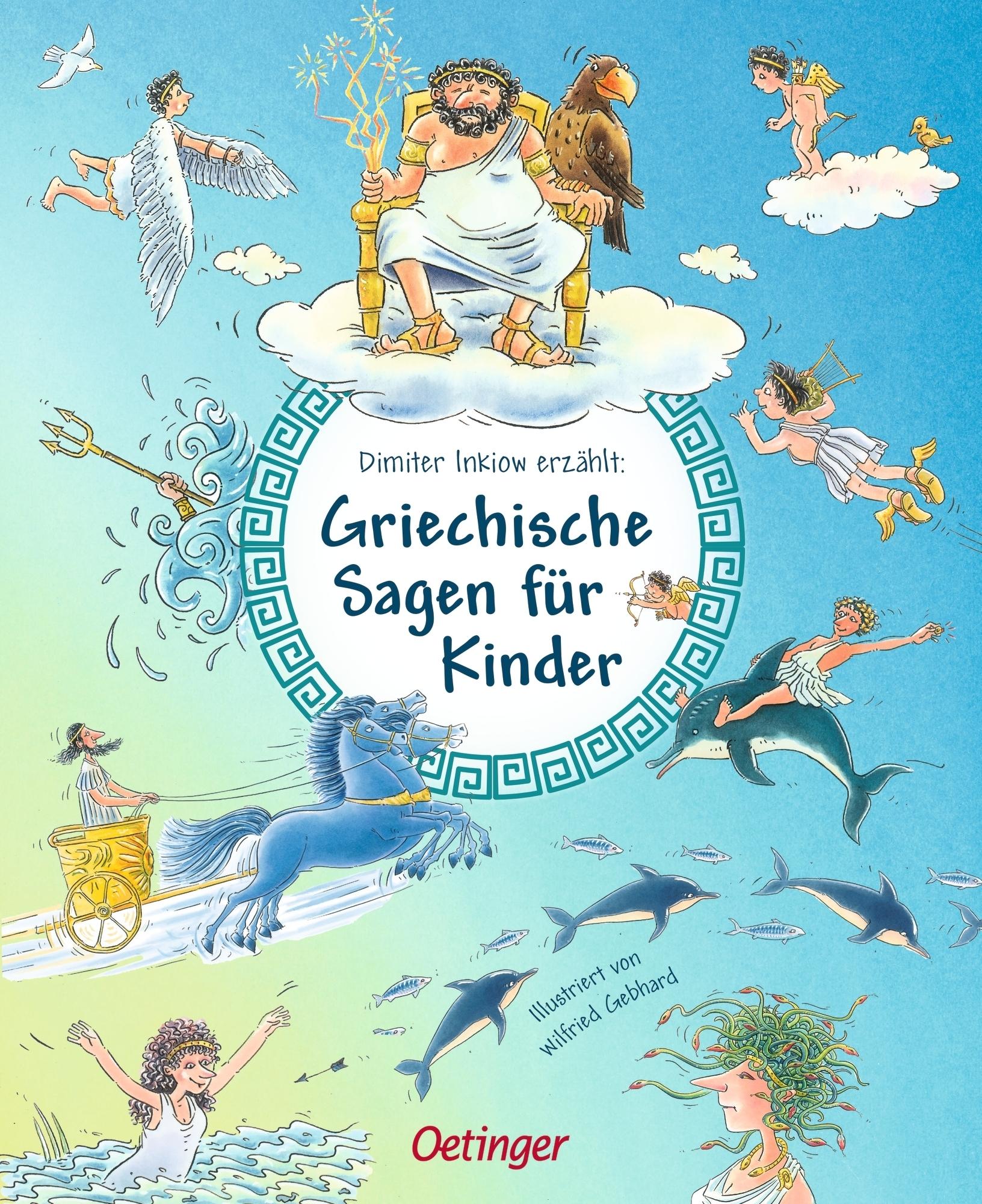 Vorderes Coverbild Griechische Sagen für Kinder