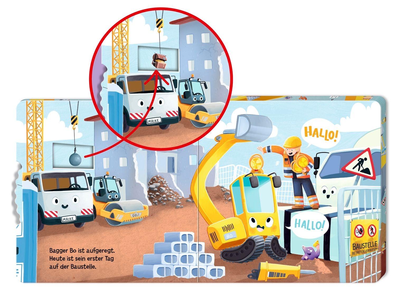 Beispielinhalt (Bild) Einsatz für Bo Bagger