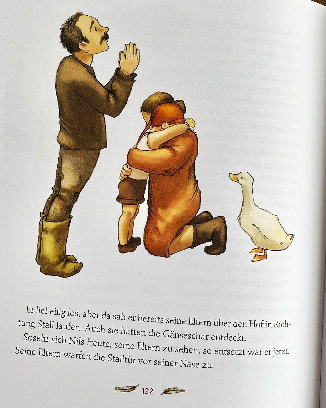 Beispielinhalt (Bild) Klassiker zum Vorlesen. Nils Holgersson