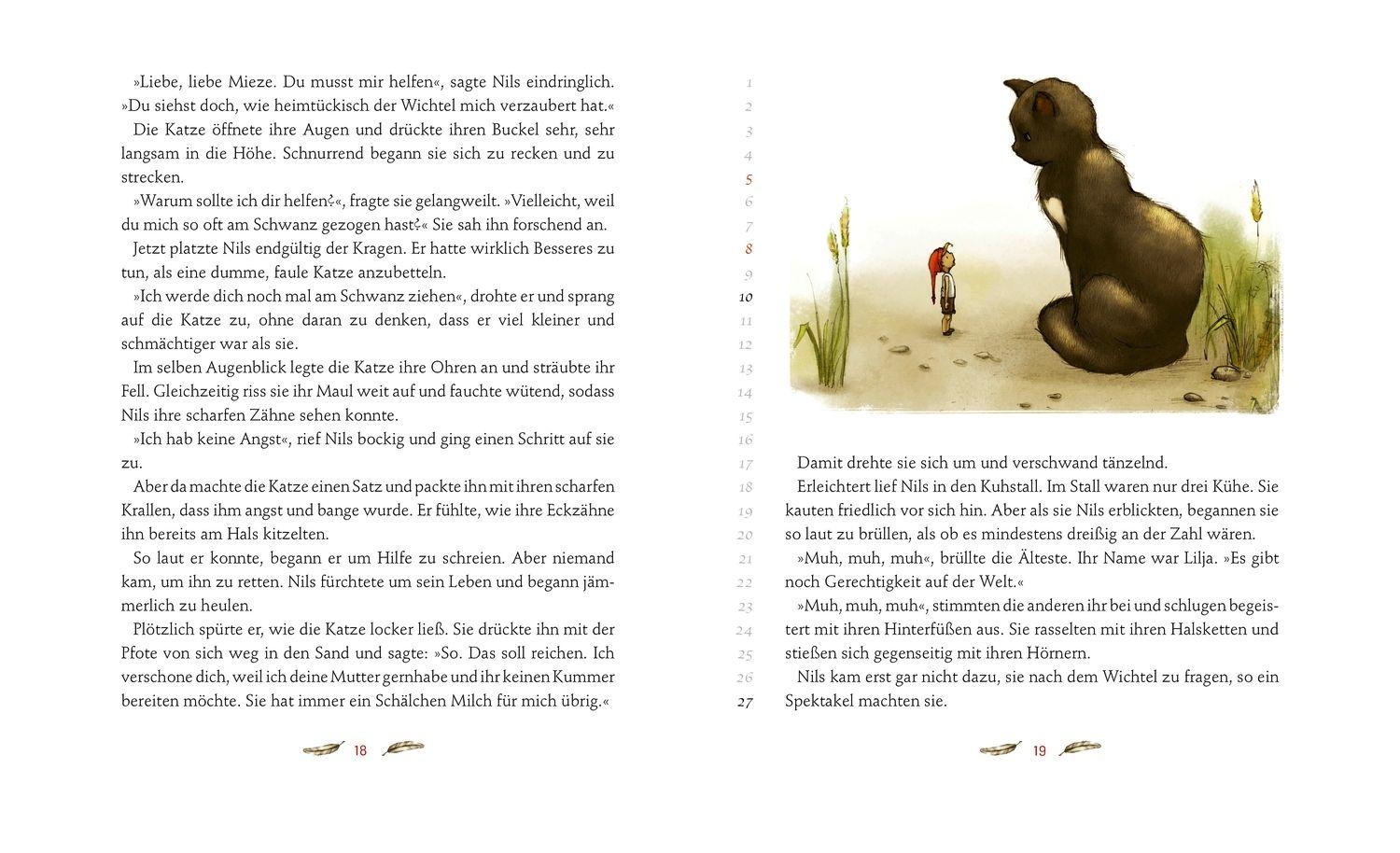 Beispielinhalt (Bild) Klassiker zum Vorlesen. Nils Holgersson