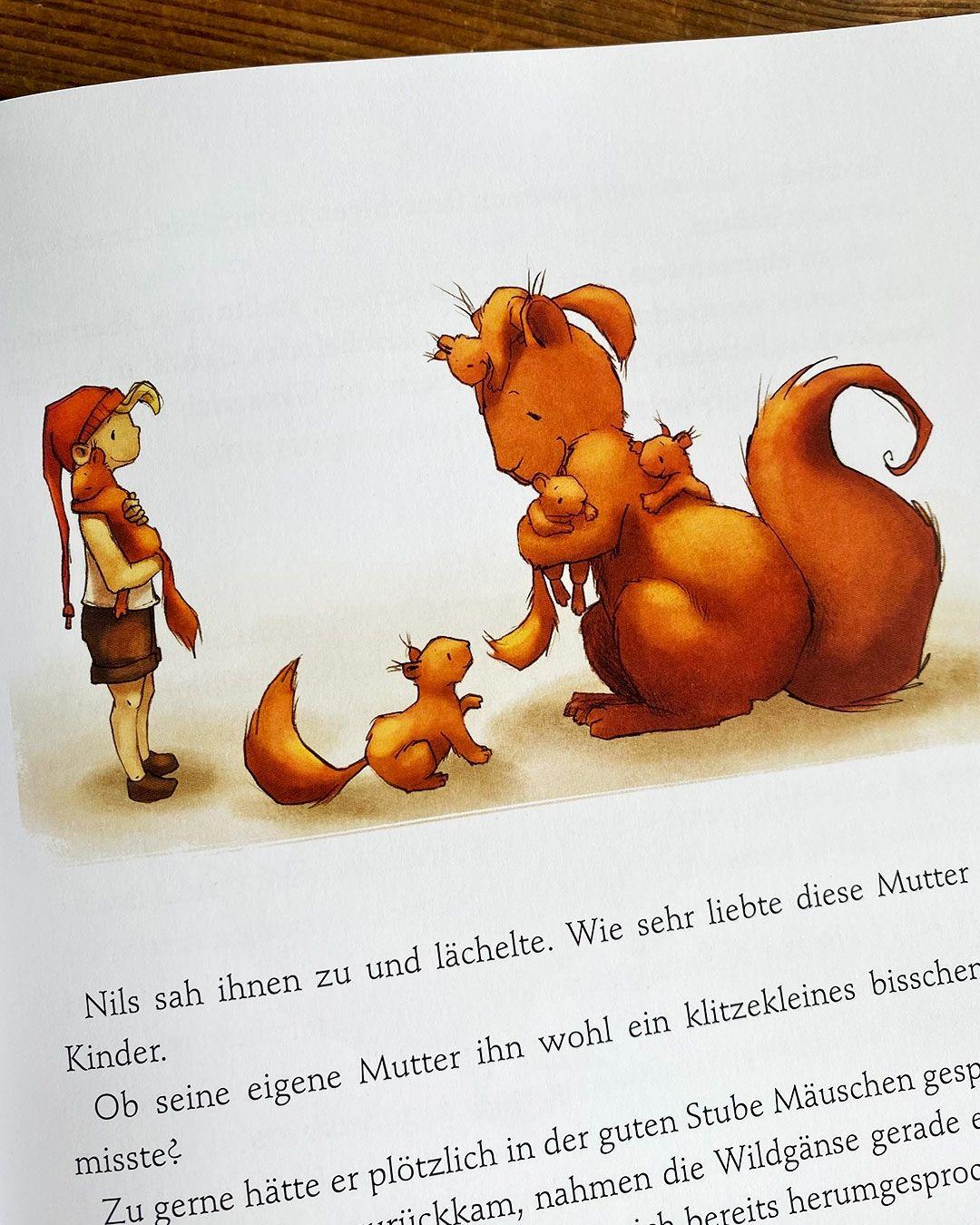 Beispielinhalt (Bild) Klassiker zum Vorlesen. Nils Holgersson