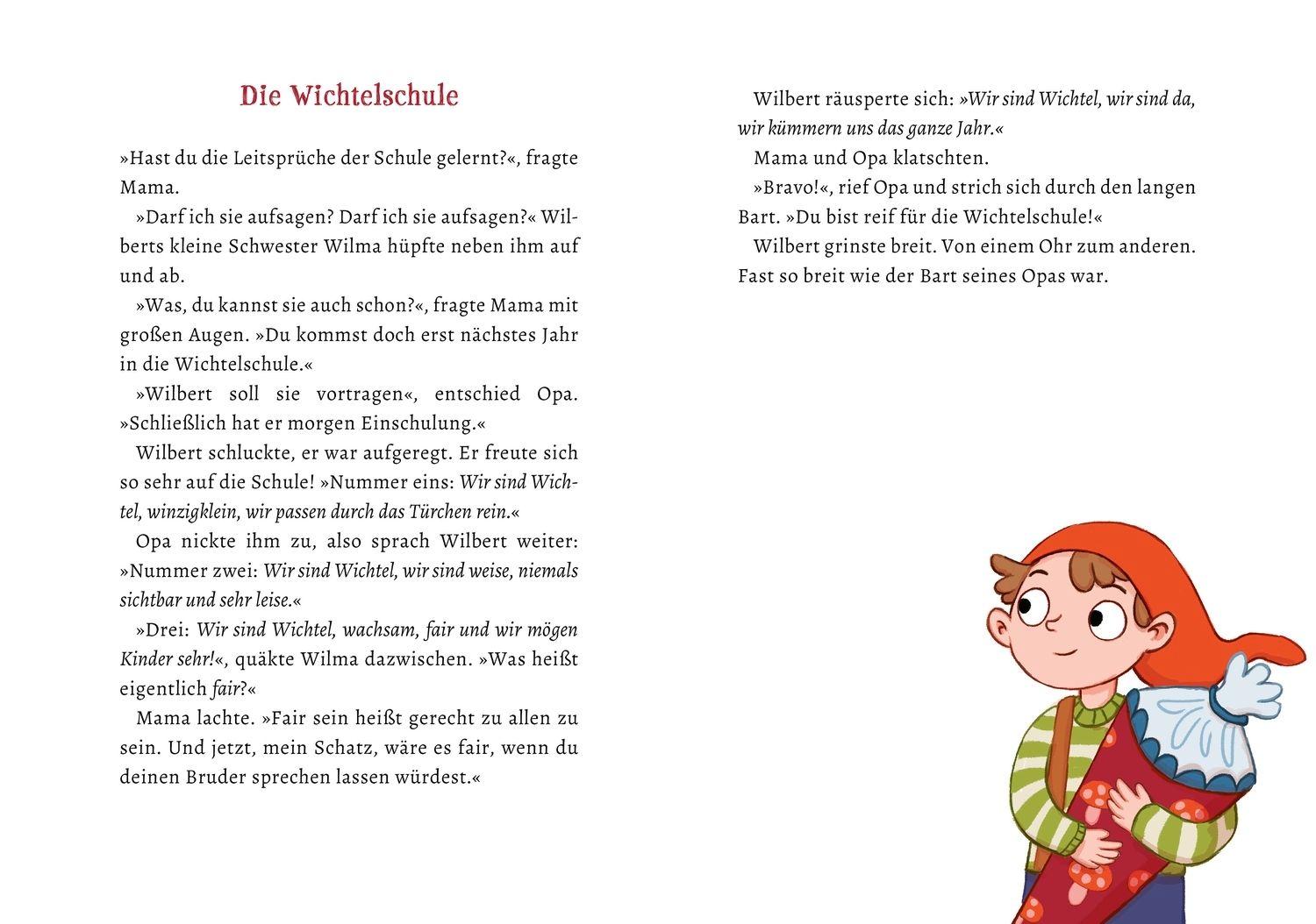 Beispielinhalt (Bild) Die Wichtelschule