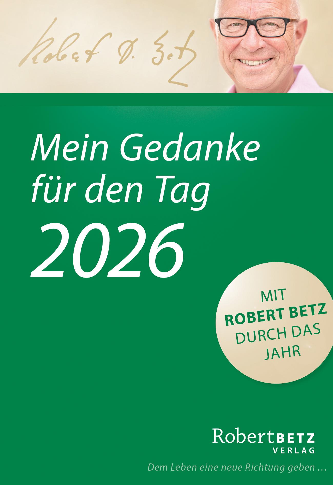 Vorderes Coverbild Mein Gedanke für den Tag - Abreißkalender 2026