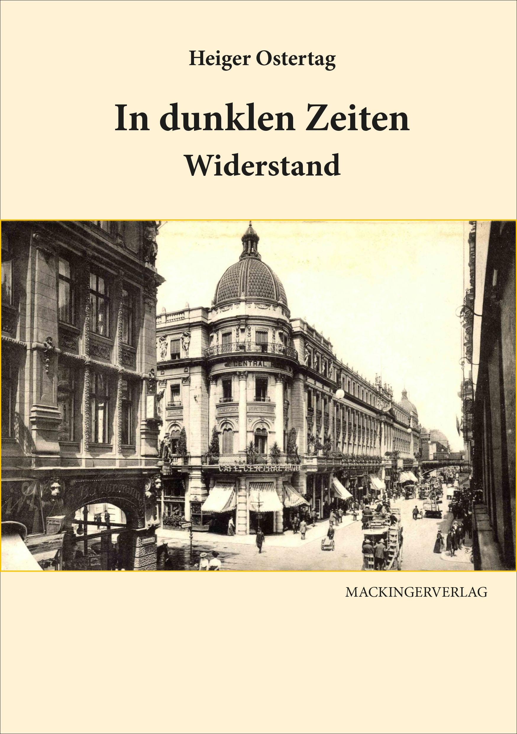 Vorderes Coverbild In dunklen Zeiten - Widerstand