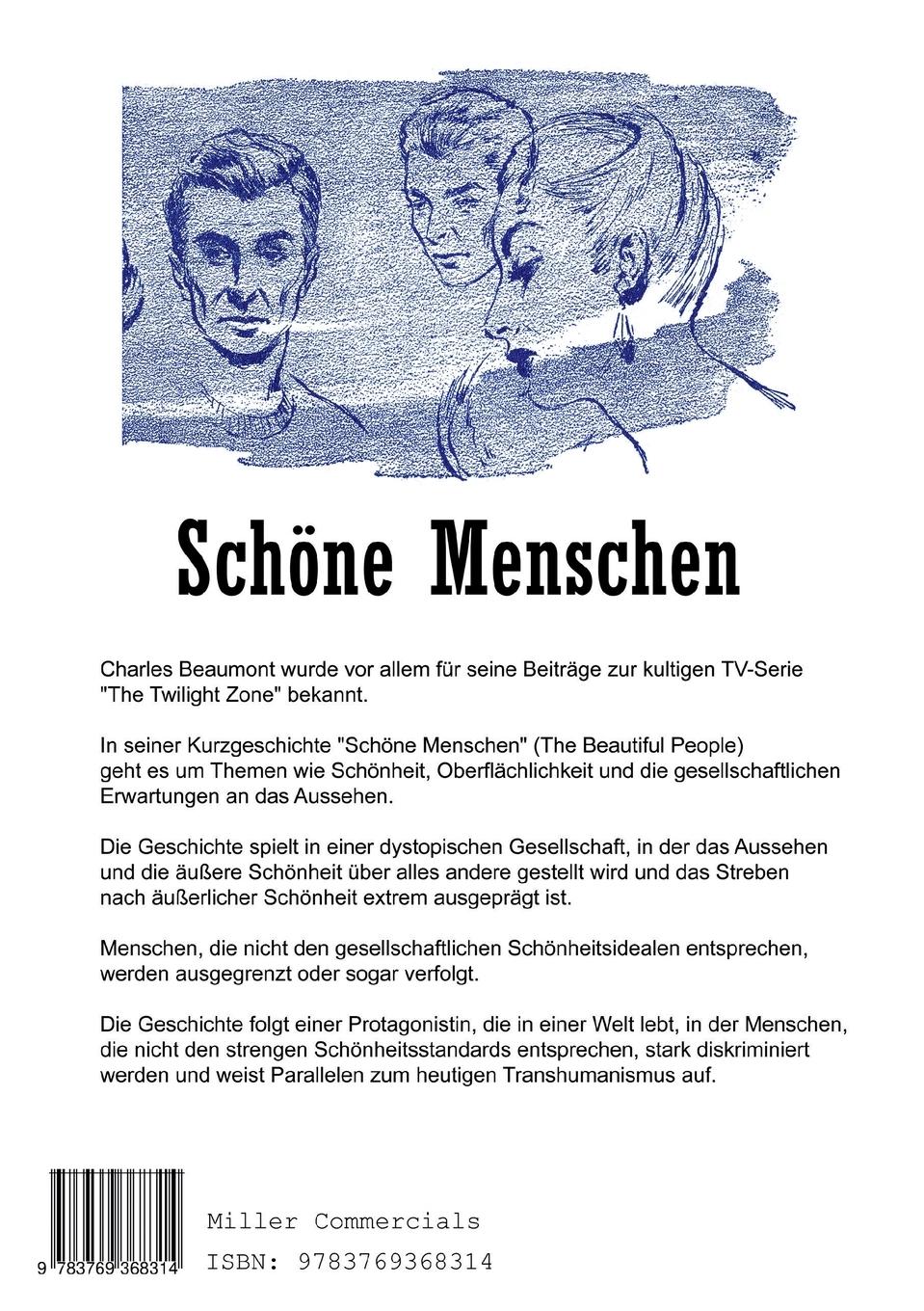 Rückseitencover Schöne Menschen