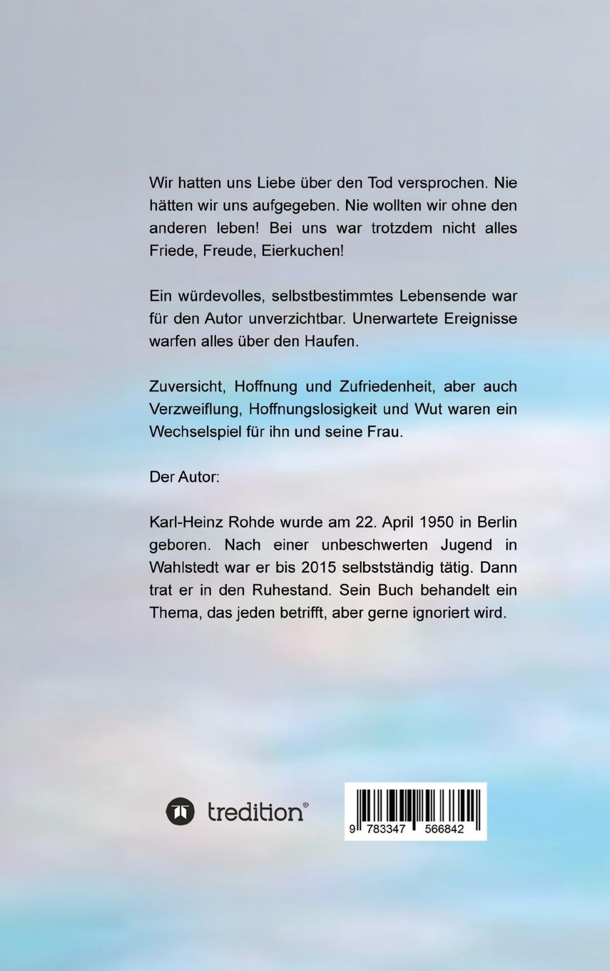Rückseitencover Abschied zu zweit?!