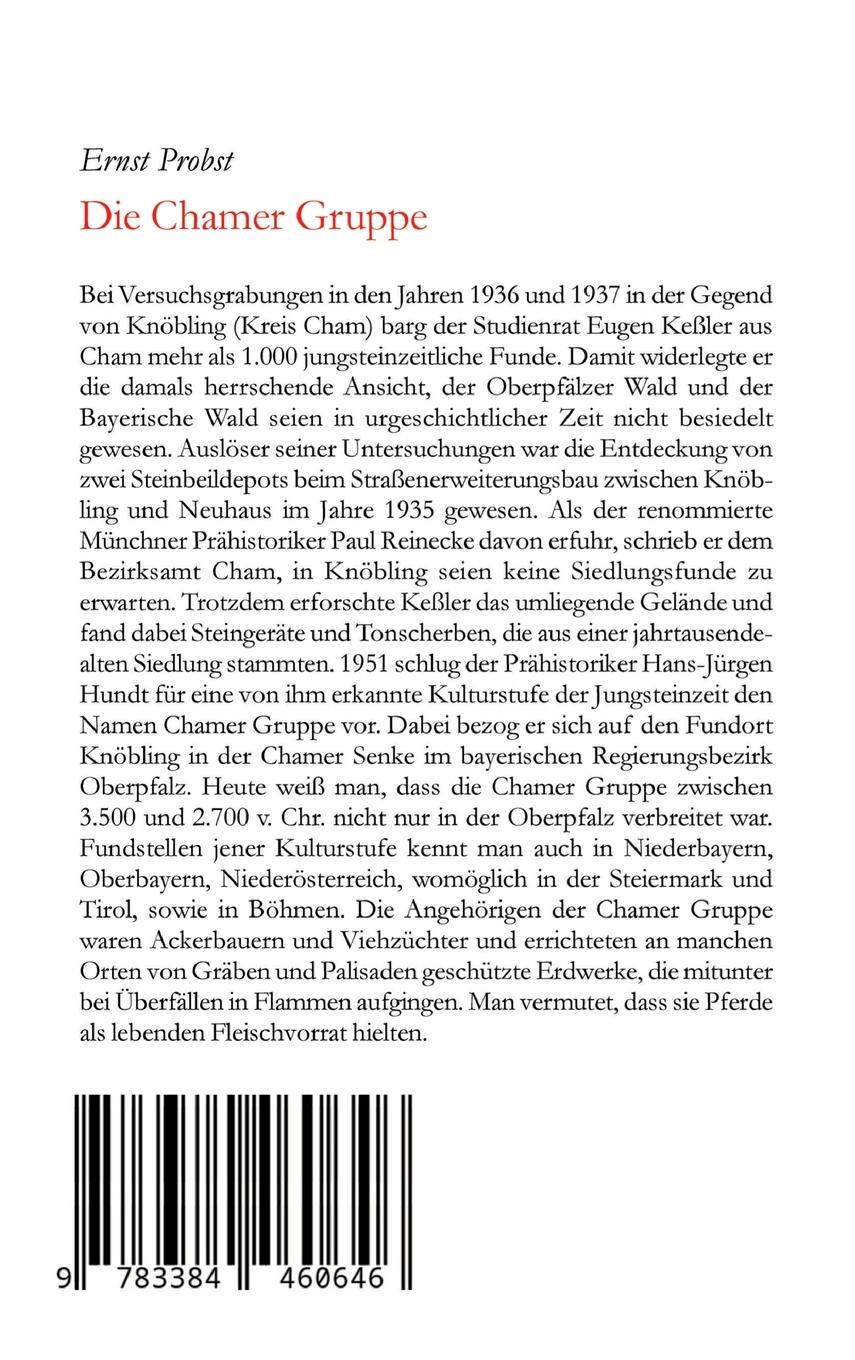 Rückseitencover Die Chamer Gruppe