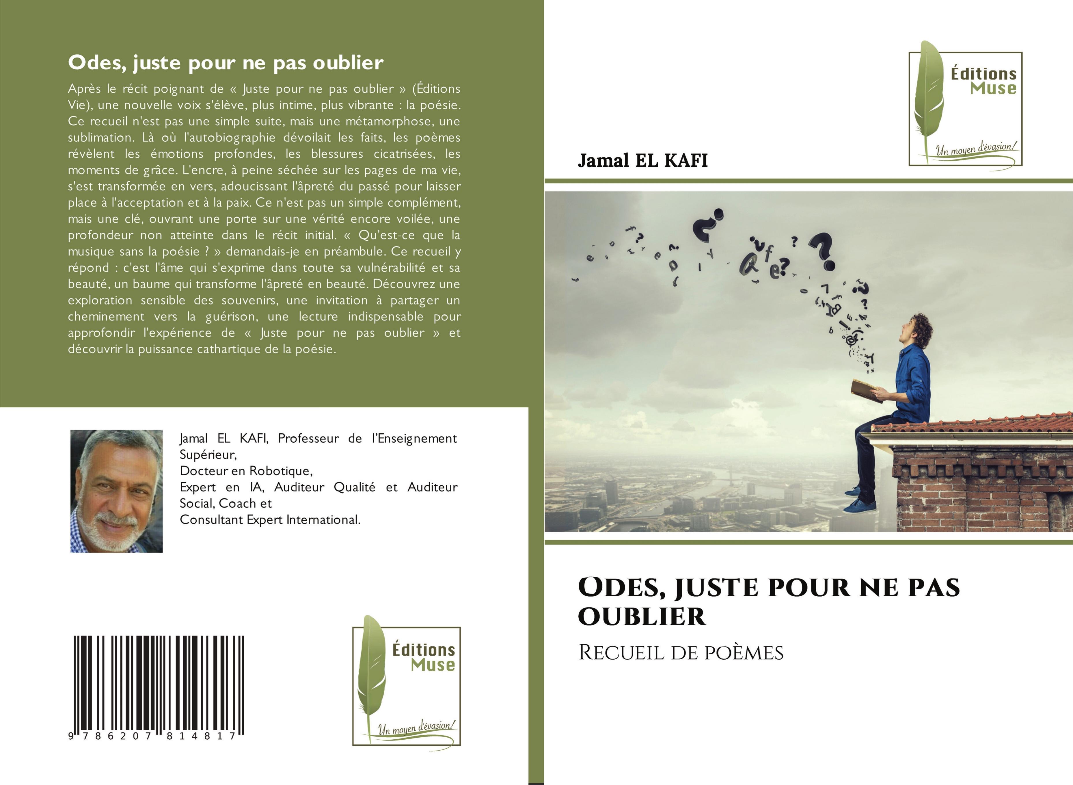 Vorderes Coverbild Odes, juste pour ne pas oublier