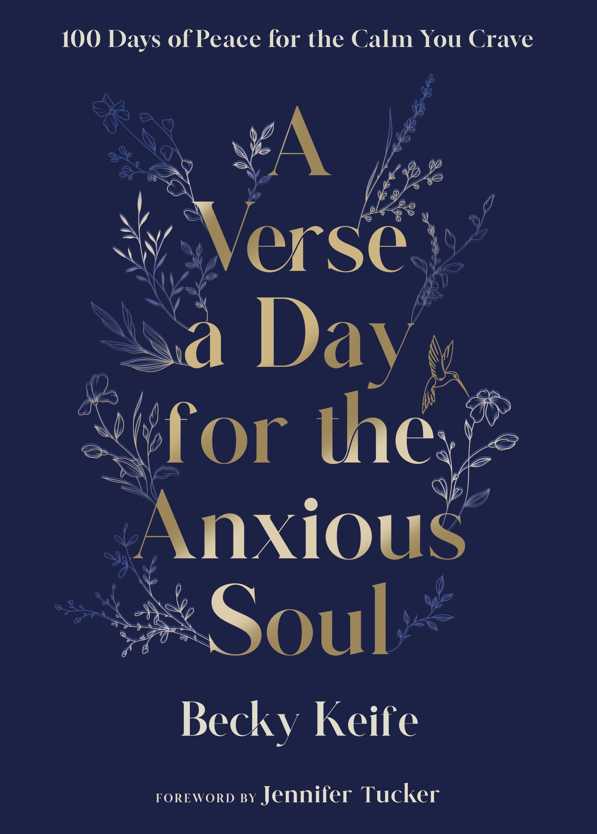 Vorderes Coverbild A Verse a Day for the Anxious Soul
