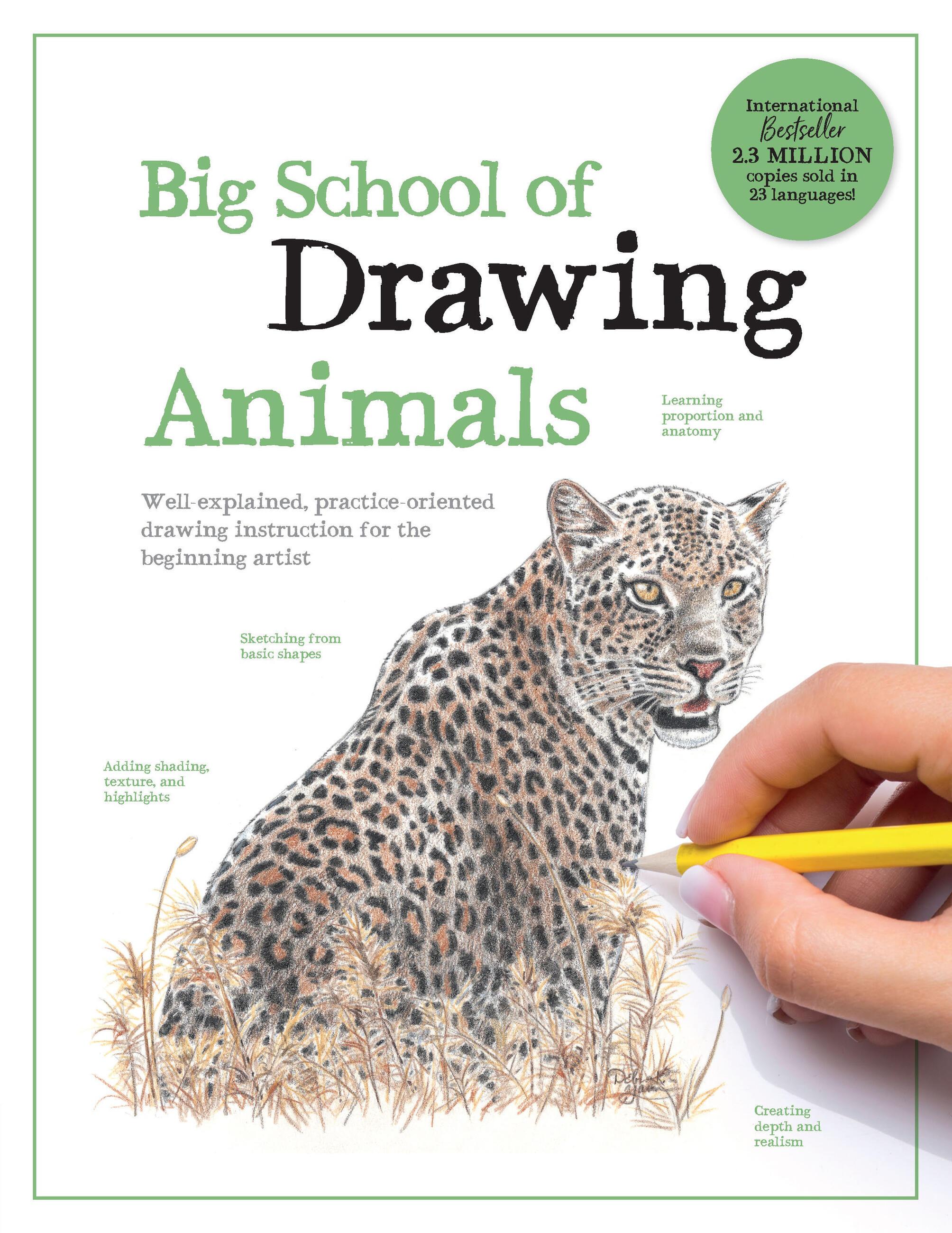 Vorderes Coverbild Big School of Drawing Animals